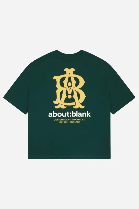 insignia t-shirt epsom green/yellow sold by about:blank