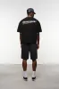 collection t-shirt black/ecru sold by about:blank