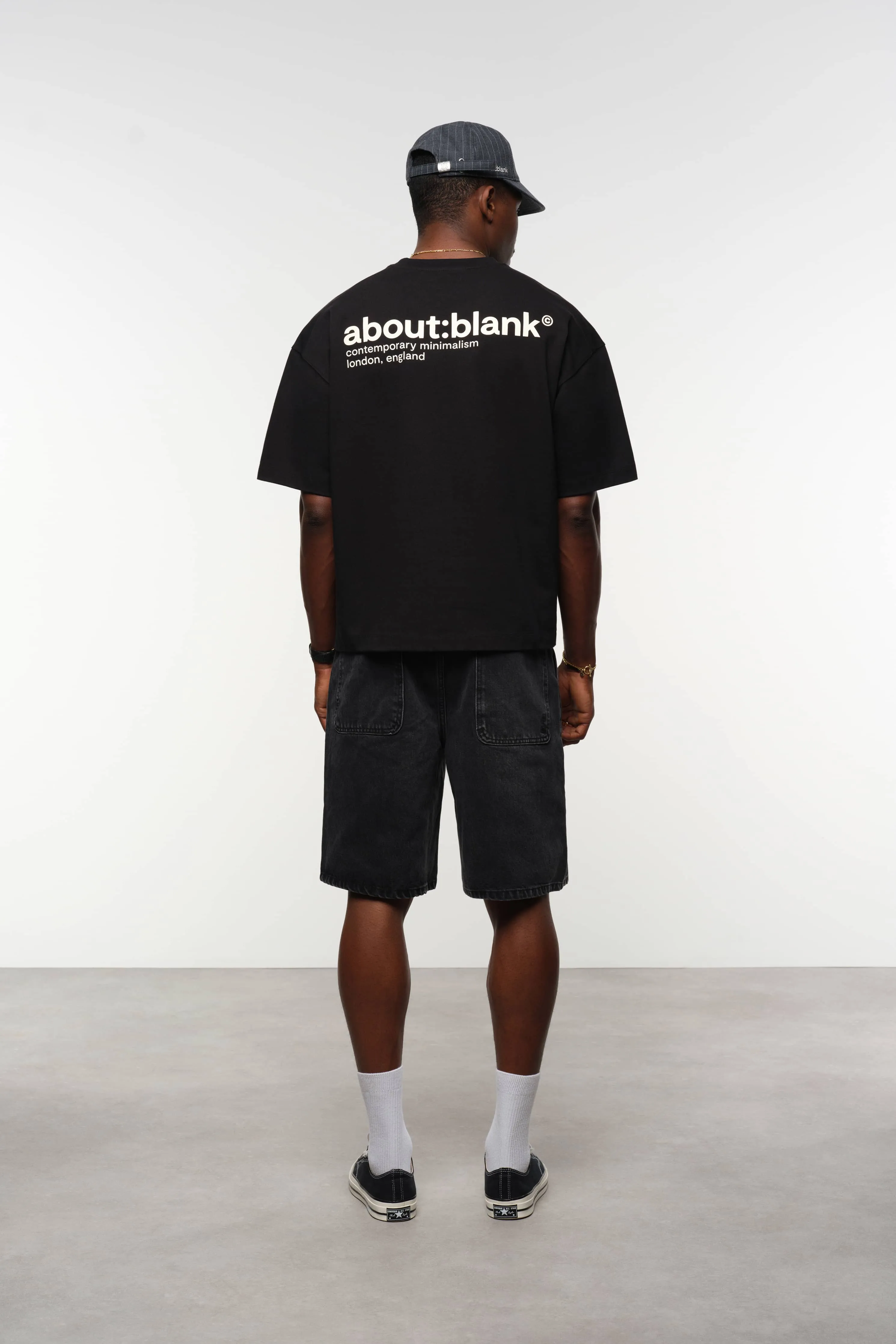 collection t-shirt black/ecru sold by about:blank product image thumbnail 3
