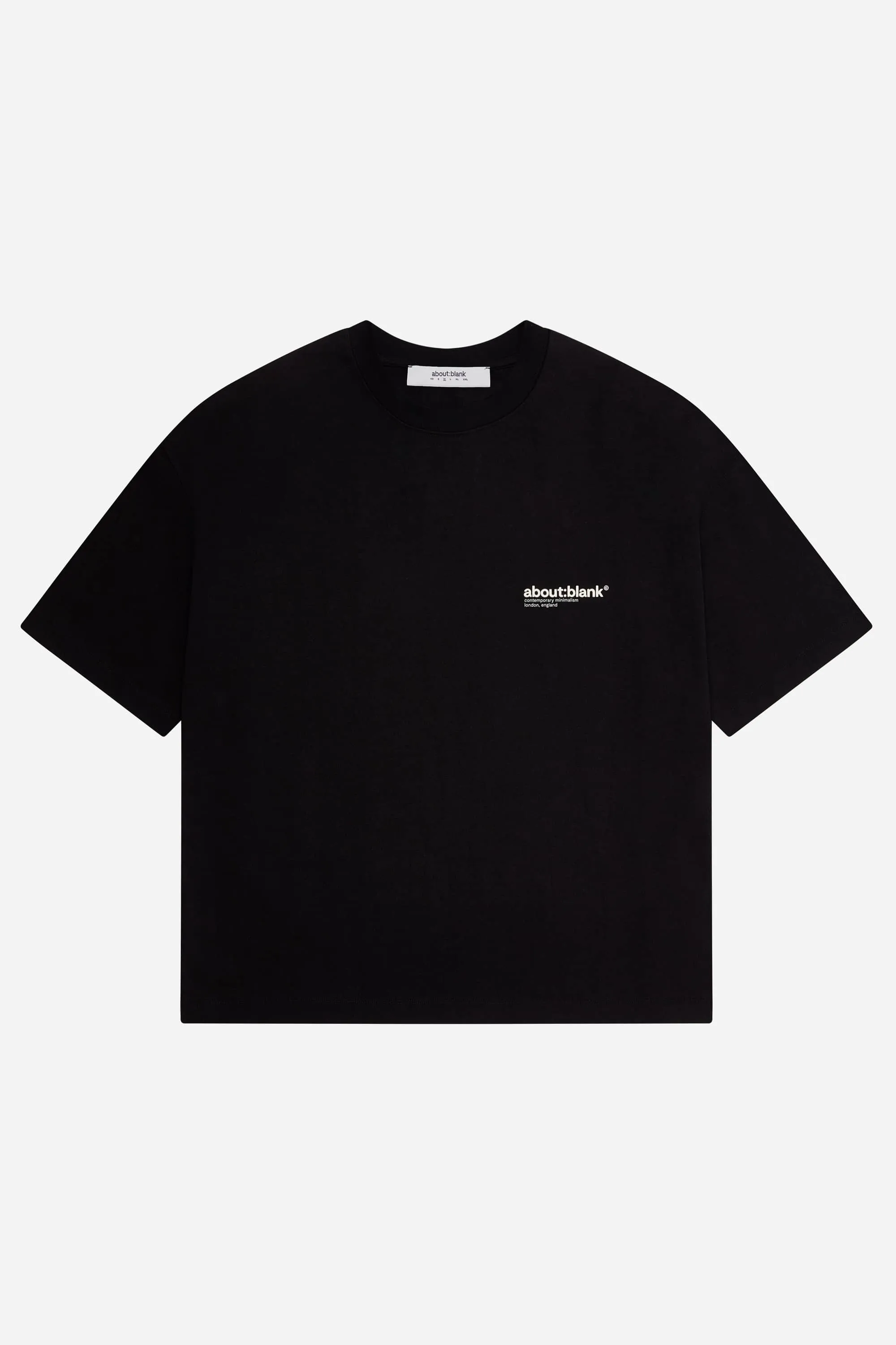 collection t-shirt black/ecru sold by about:blank product image thumbnail 5