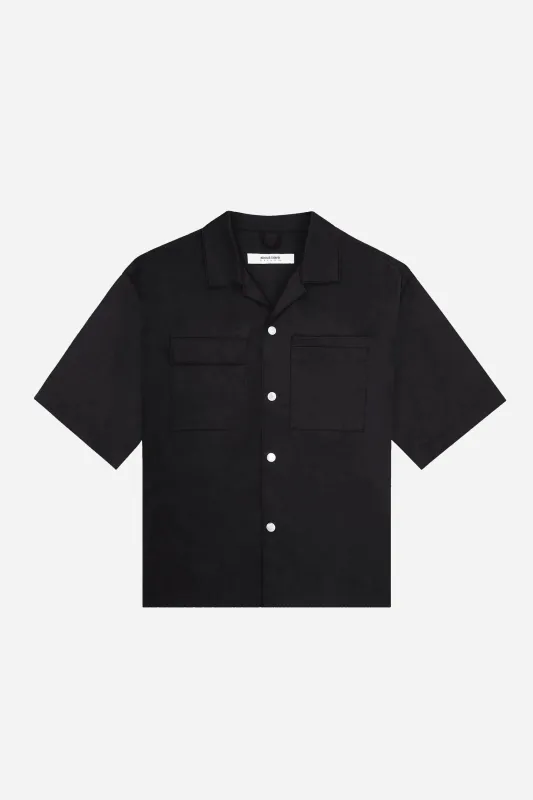utility shirt black sold by about:blank