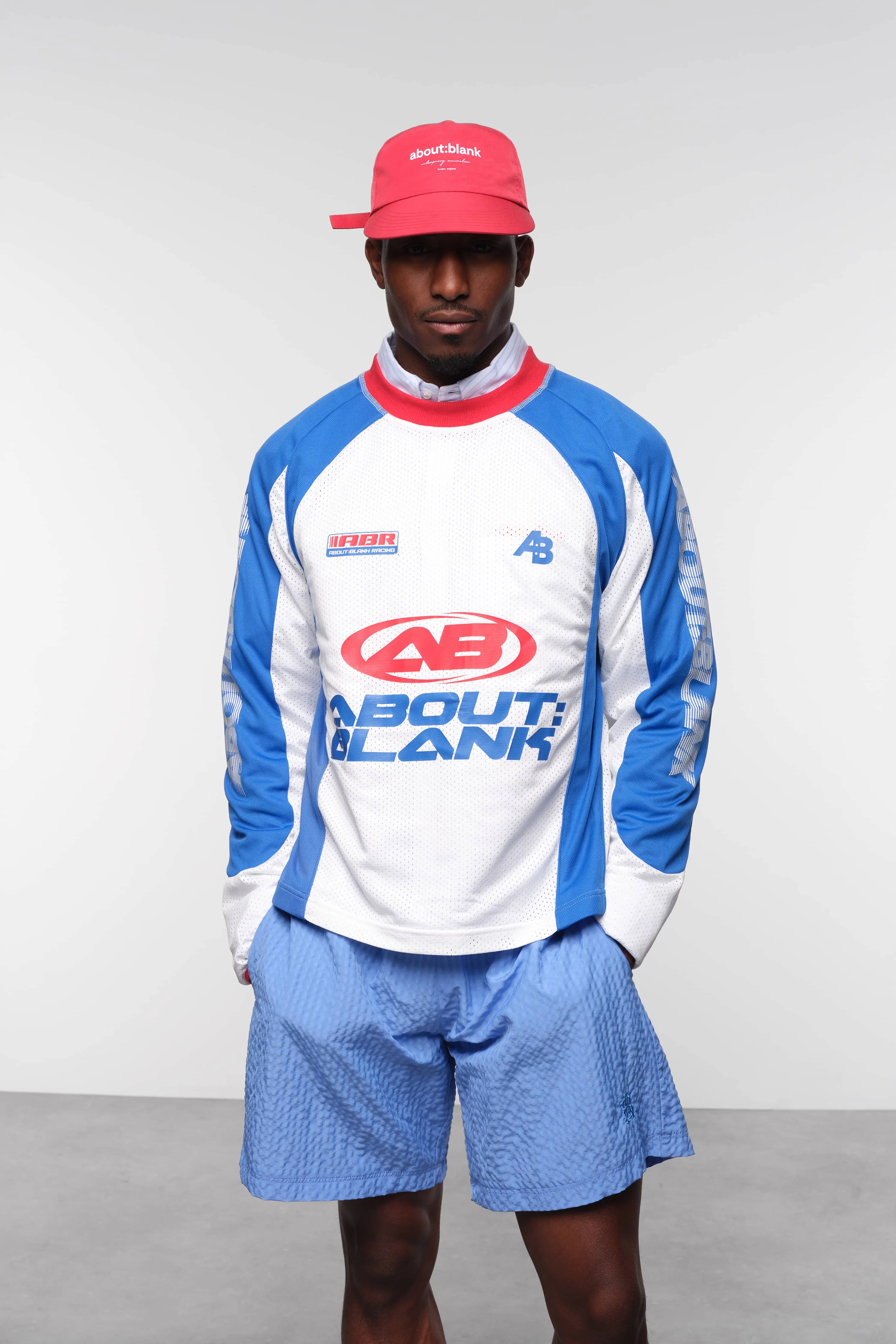 motocross jersey white/red/blue sold by about:blank product image thumbnail 4