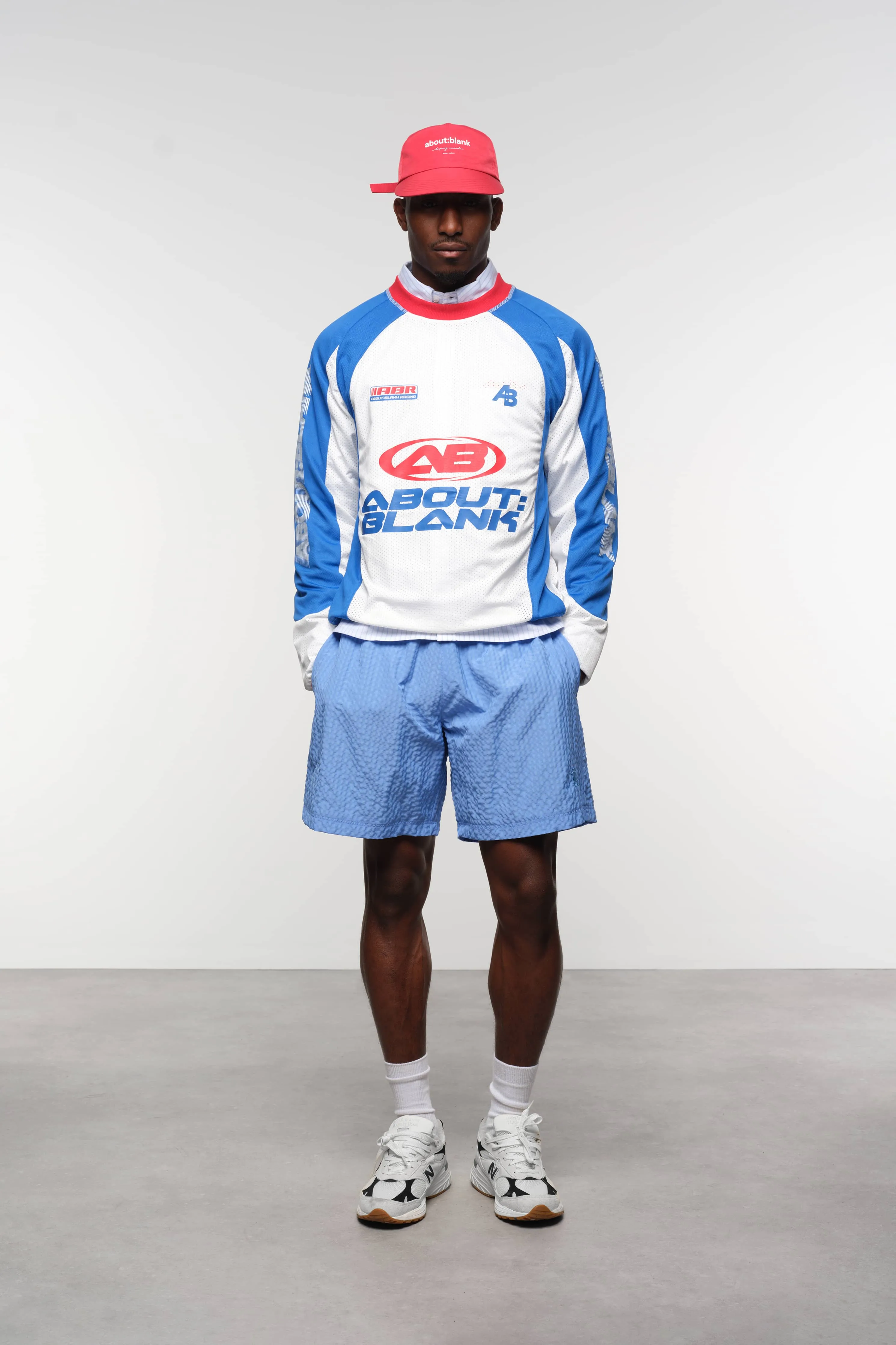 motocross jersey white/red/blue sold by about:blank product image thumbnail 2