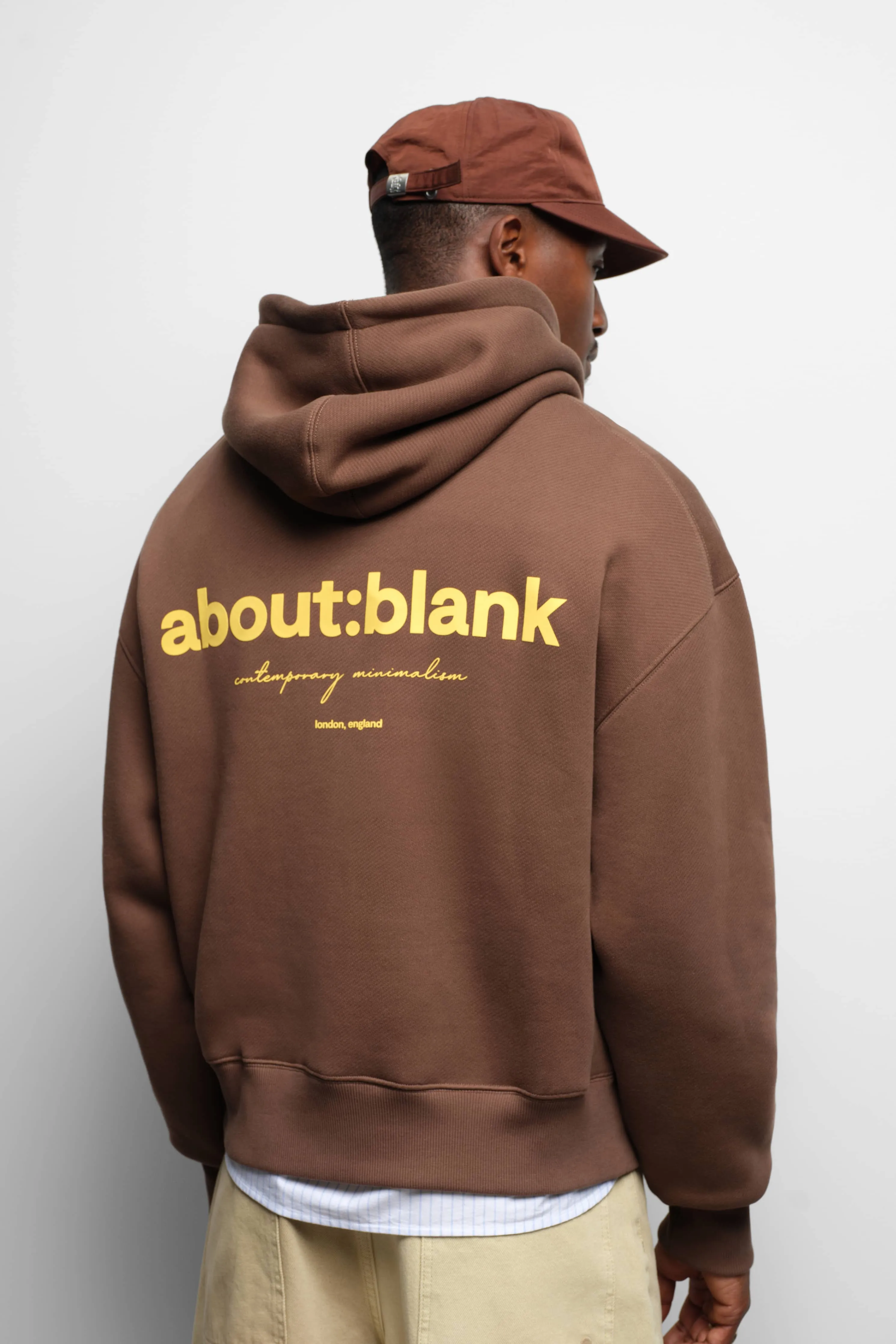 box hoodie brown/yellow sold by about:blank product image thumbnail 4