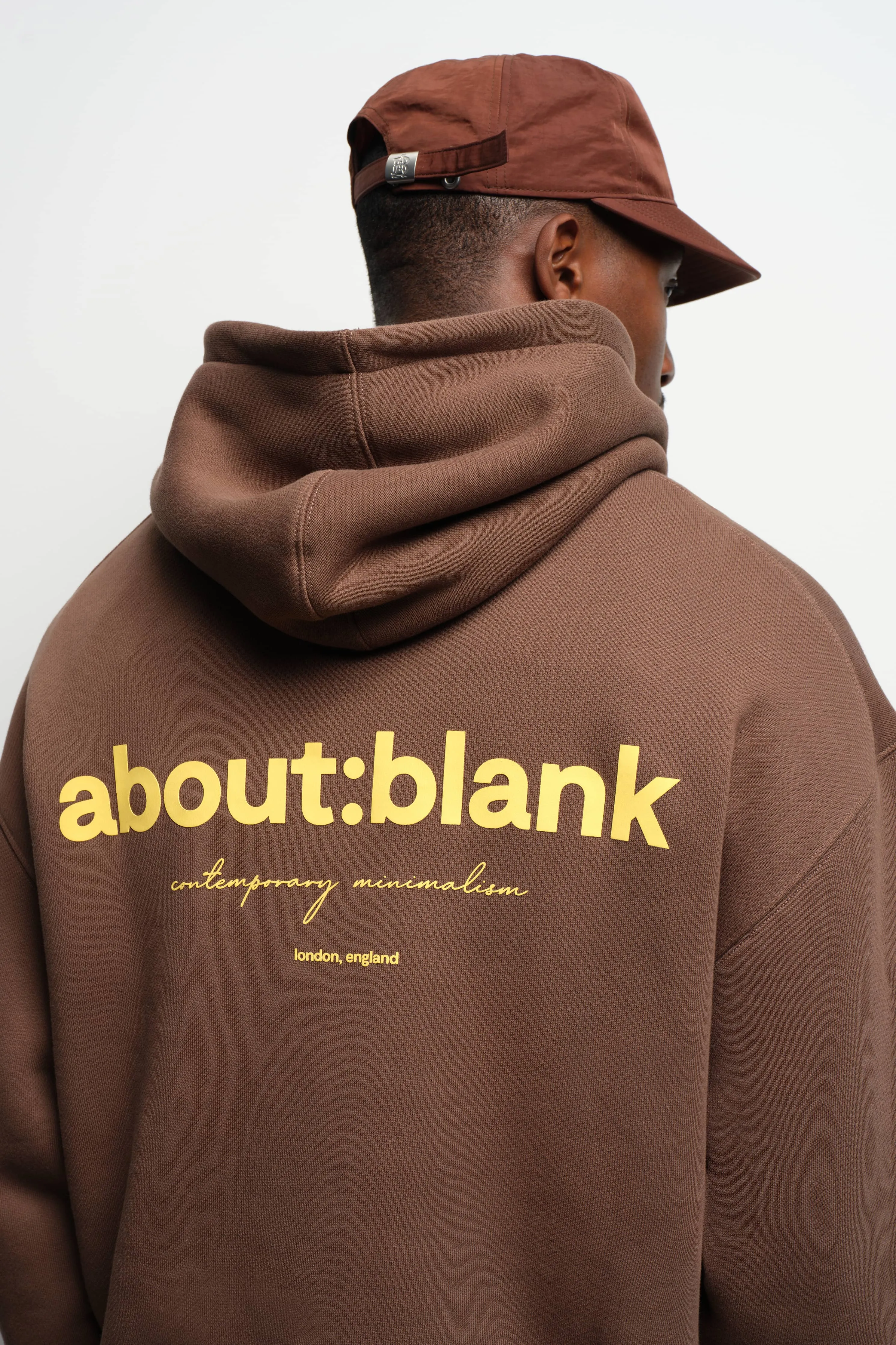 box hoodie brown/yellow sold by about:blank product image thumbnail 5