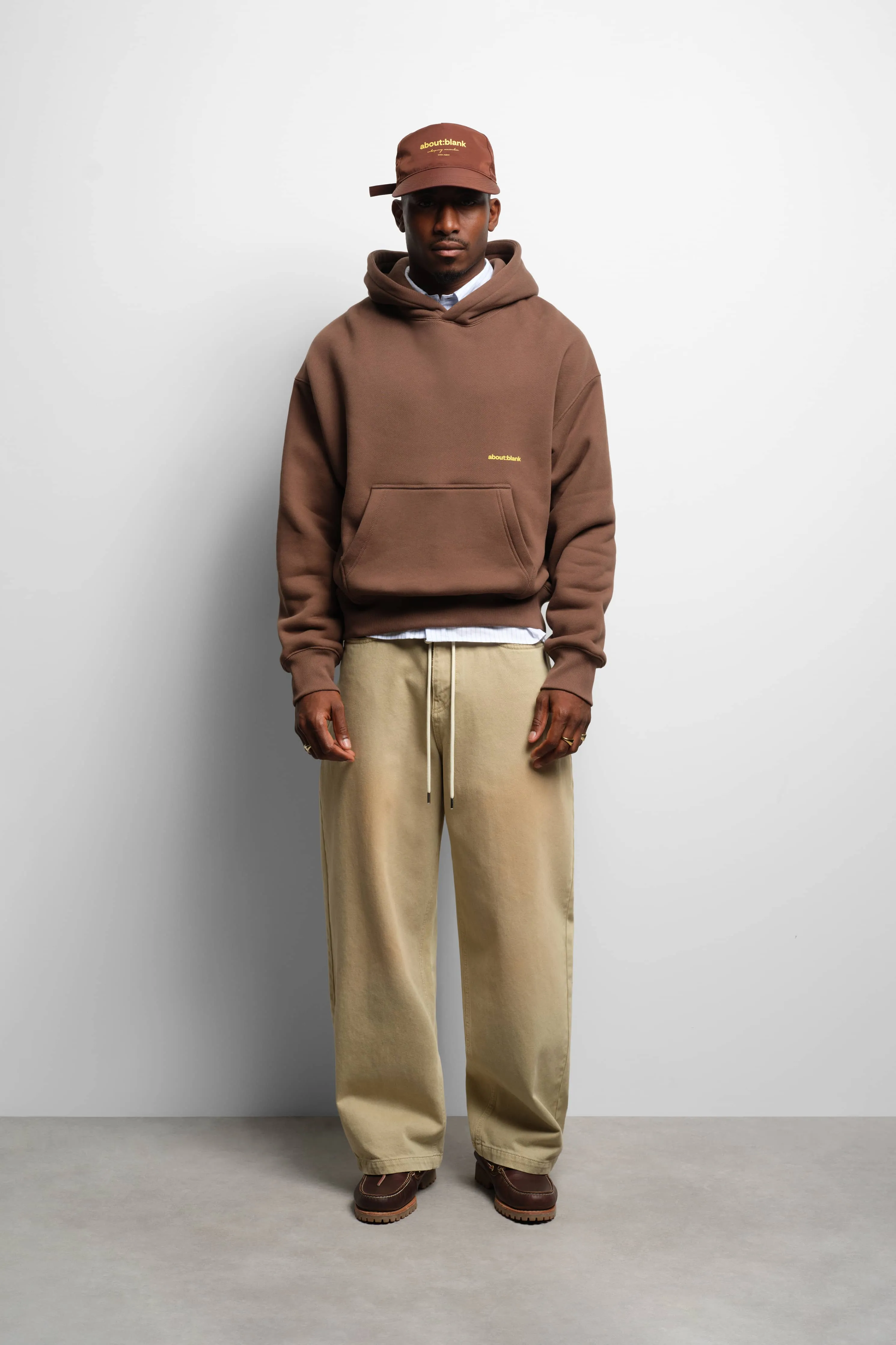 box hoodie brown/yellow sold by about:blank product image thumbnail 2