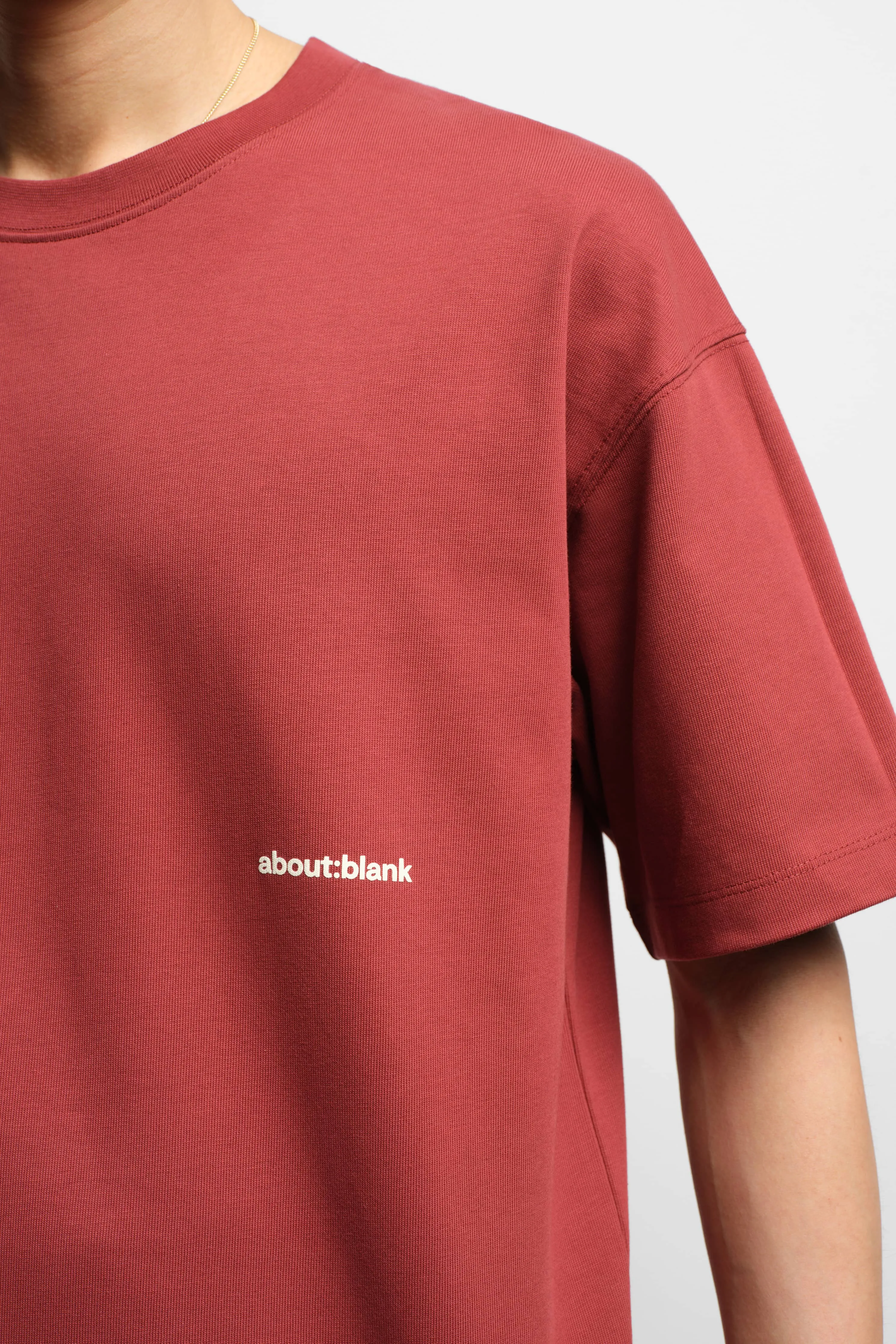 box t-shirt wine/ecru sold by about:blank product image thumbnail 5