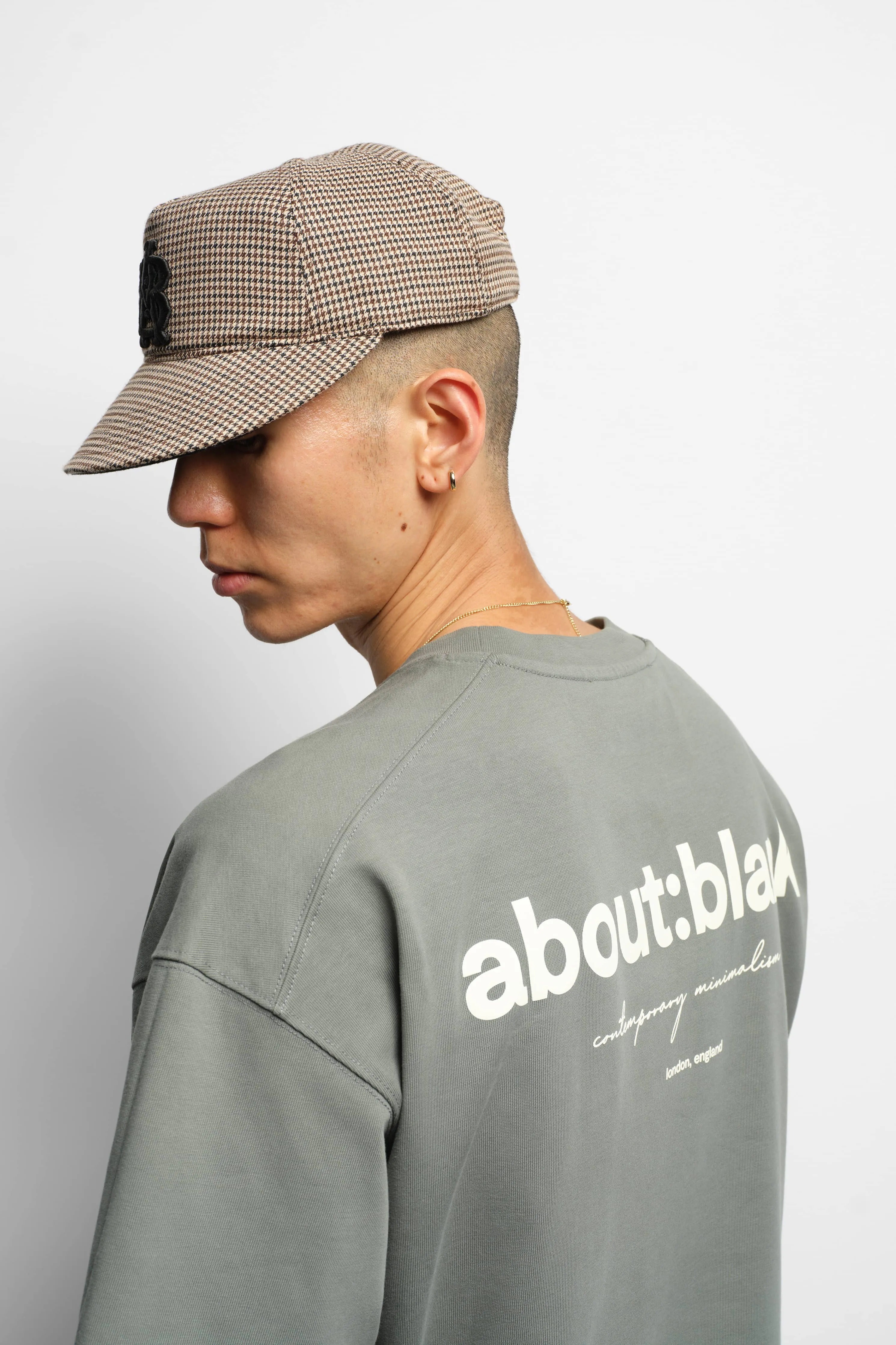 box t-shirt sage/ecru sold by about:blank product image thumbnail 5