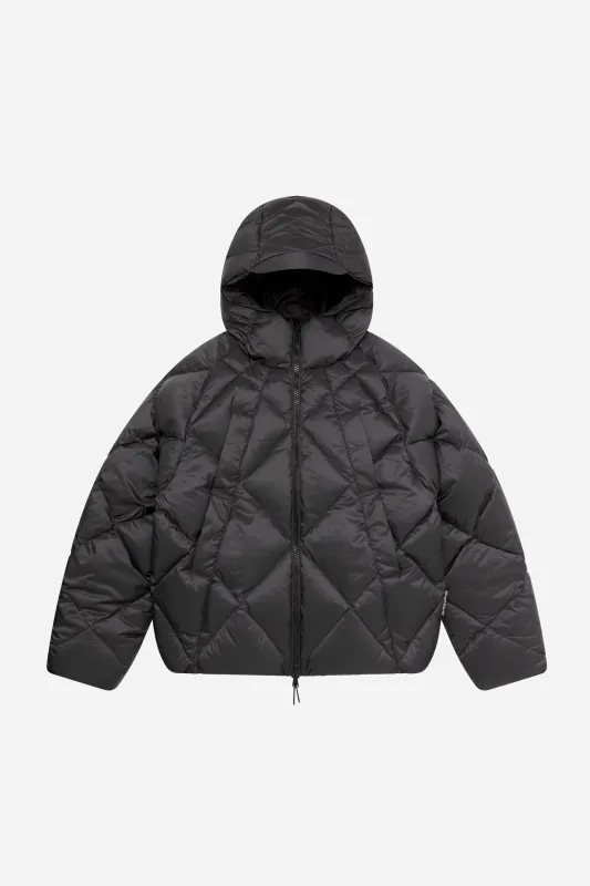 puffer dusty black sold by about:blank