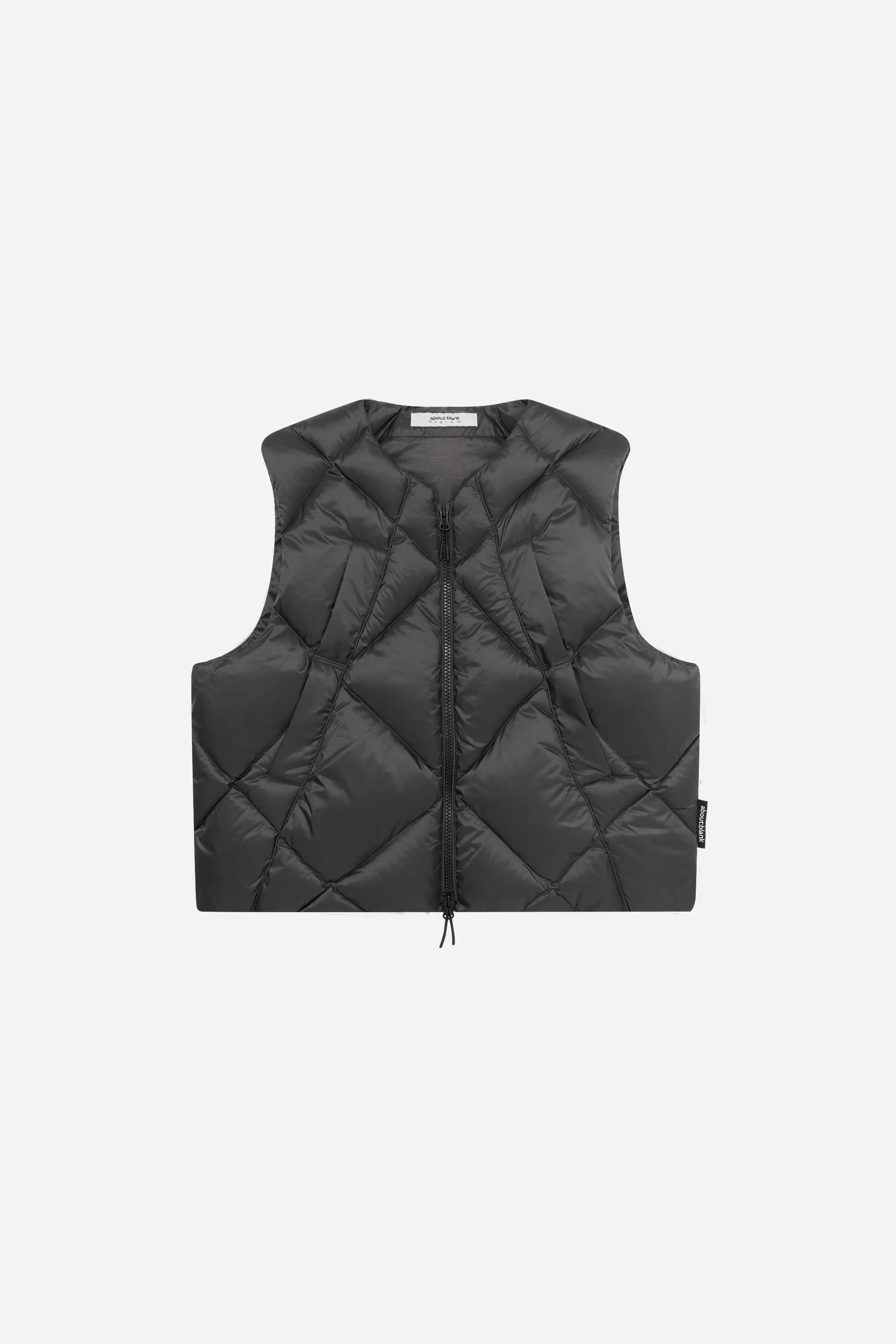 gilet dusty black sold by about:blank