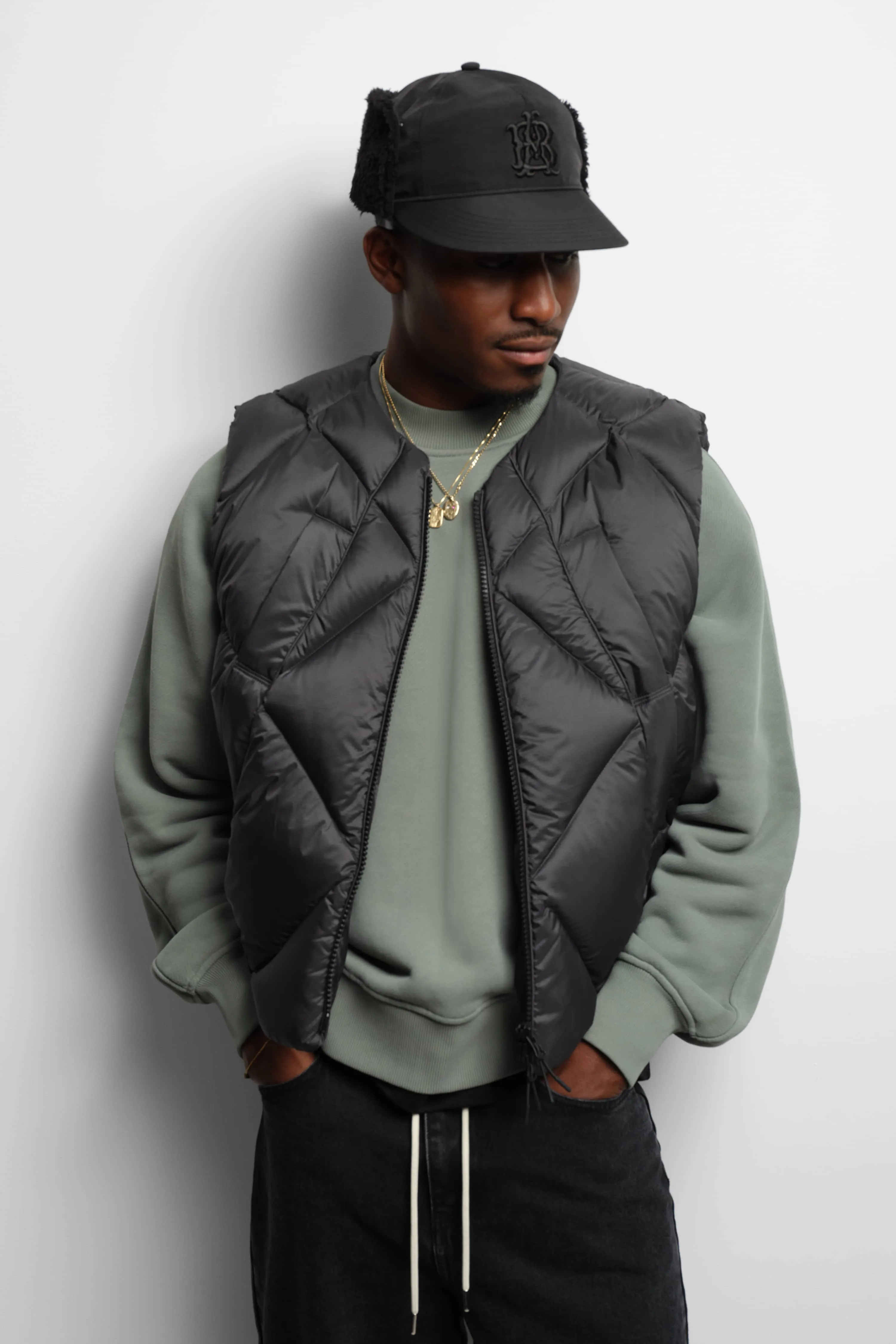 gilet dusty black sold by about:blank product image thumbnail 5