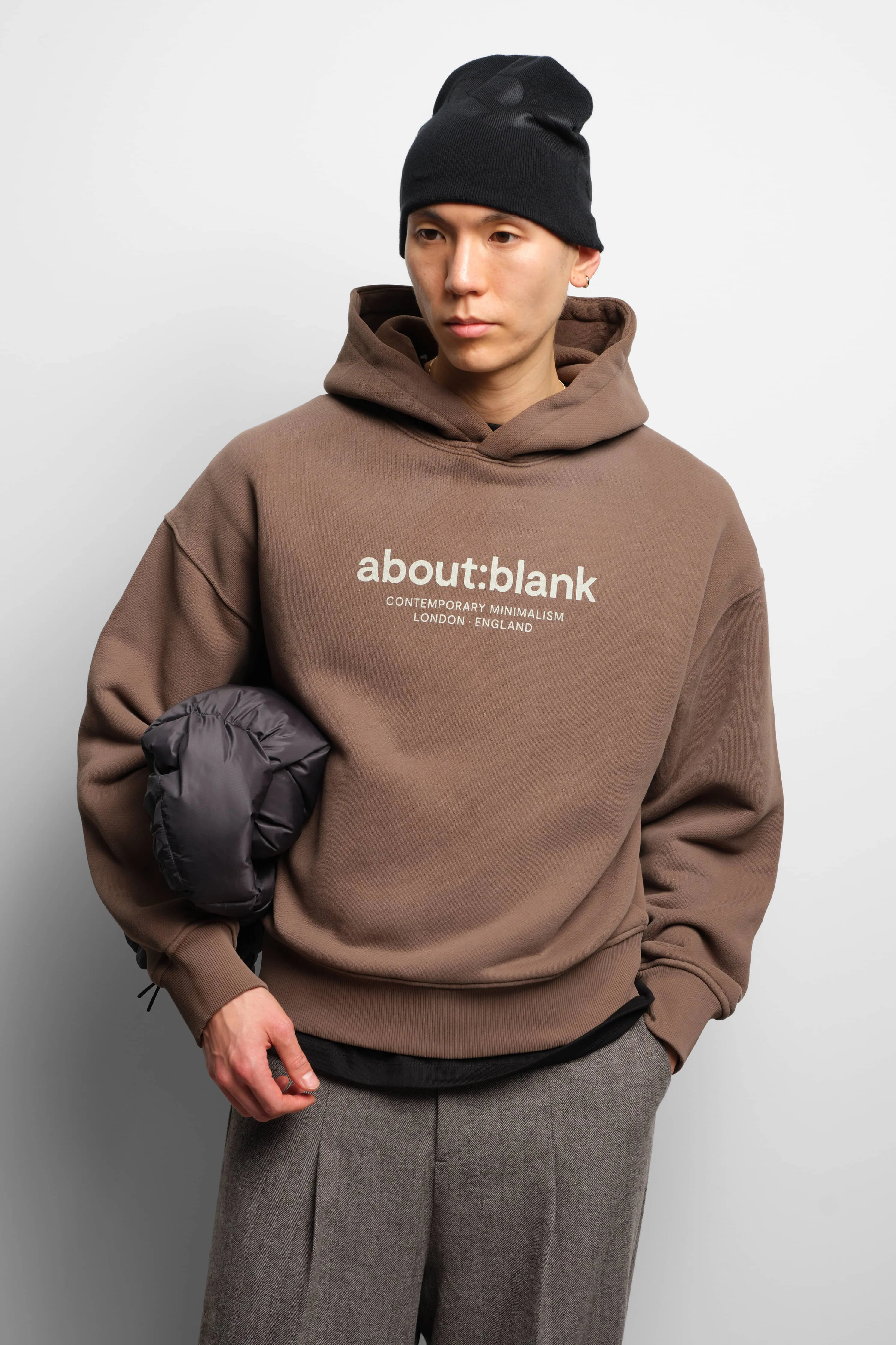 garcon hoodie washed brown sold by about:blank product image thumbnail 4