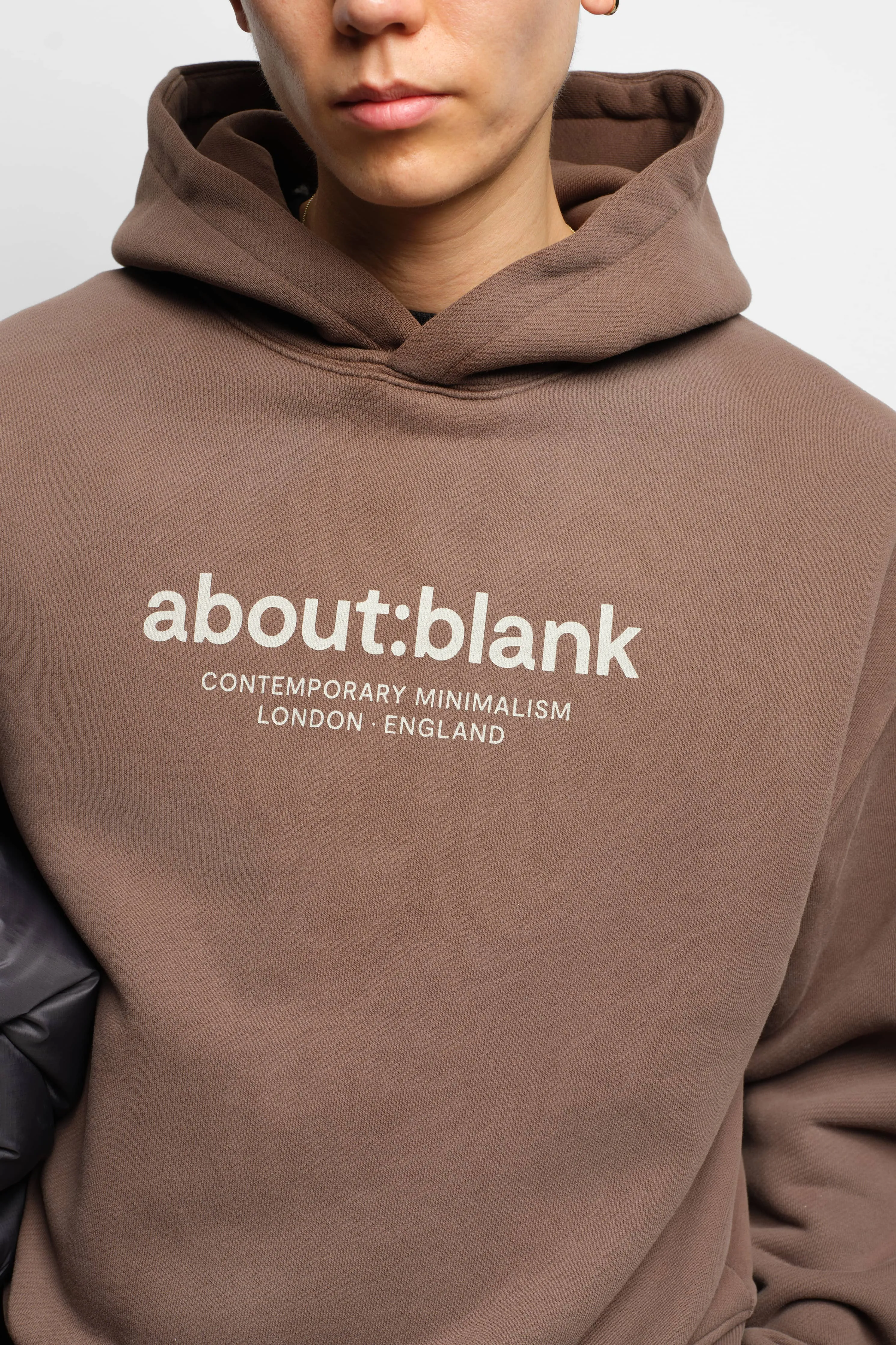 garcon hoodie washed brown sold by about:blank product image thumbnail 5