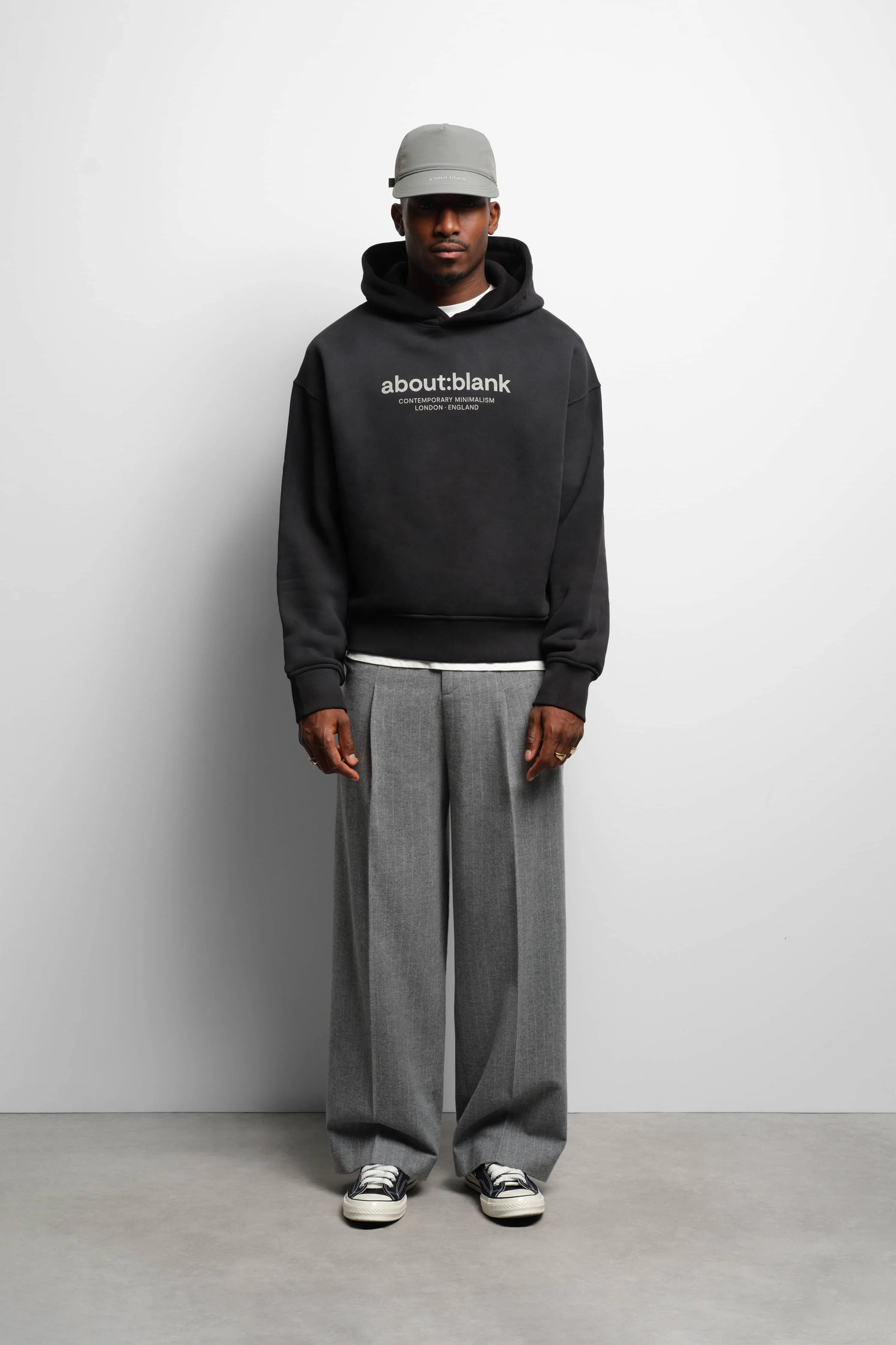 garcon hoodie washed black sold by about:blank product image thumbnail 2