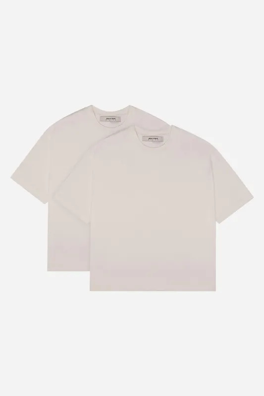 2 pack t-shirt oat sold by about:blank