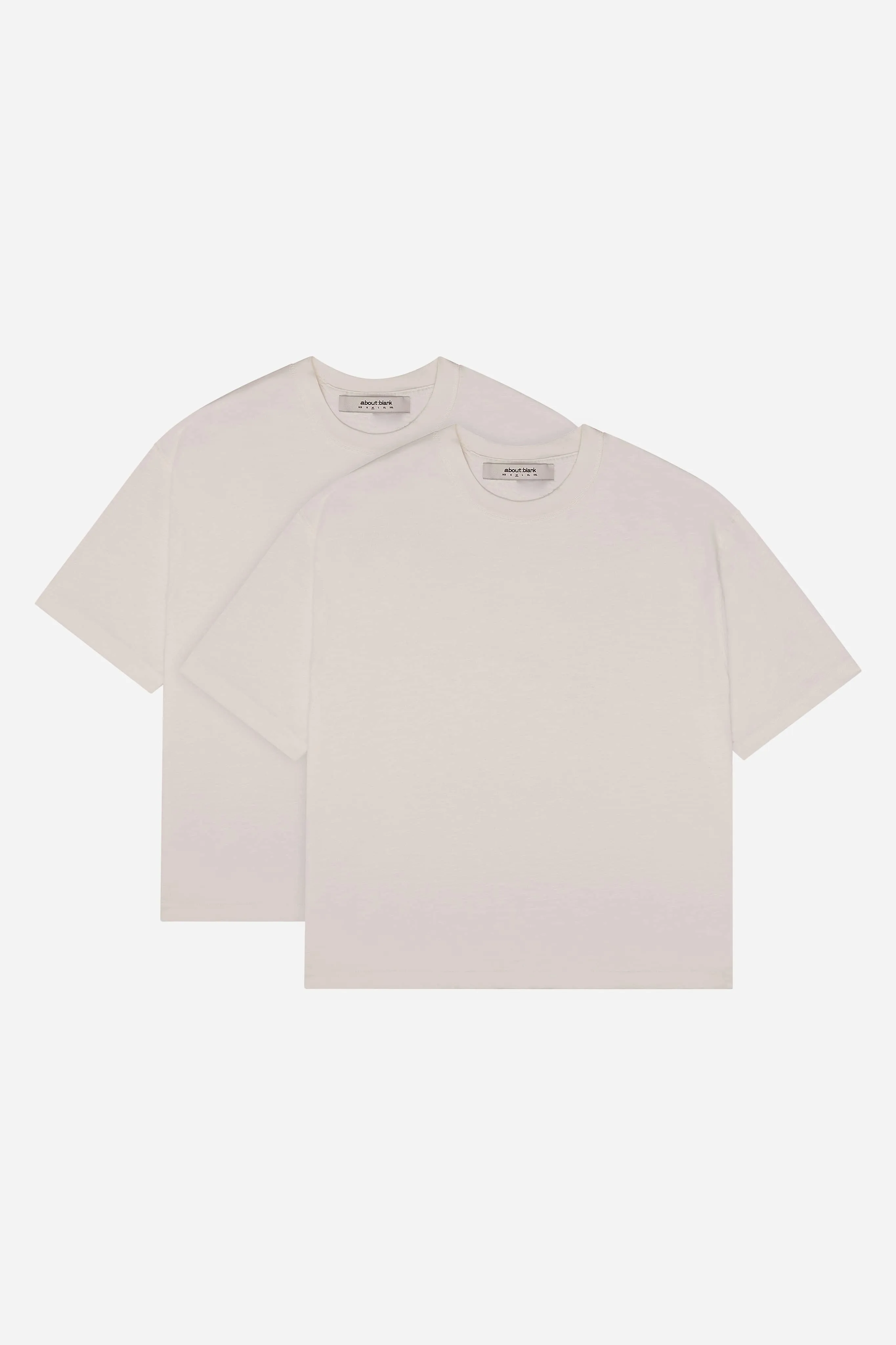 2 pack t-shirt oat sold by about:blank