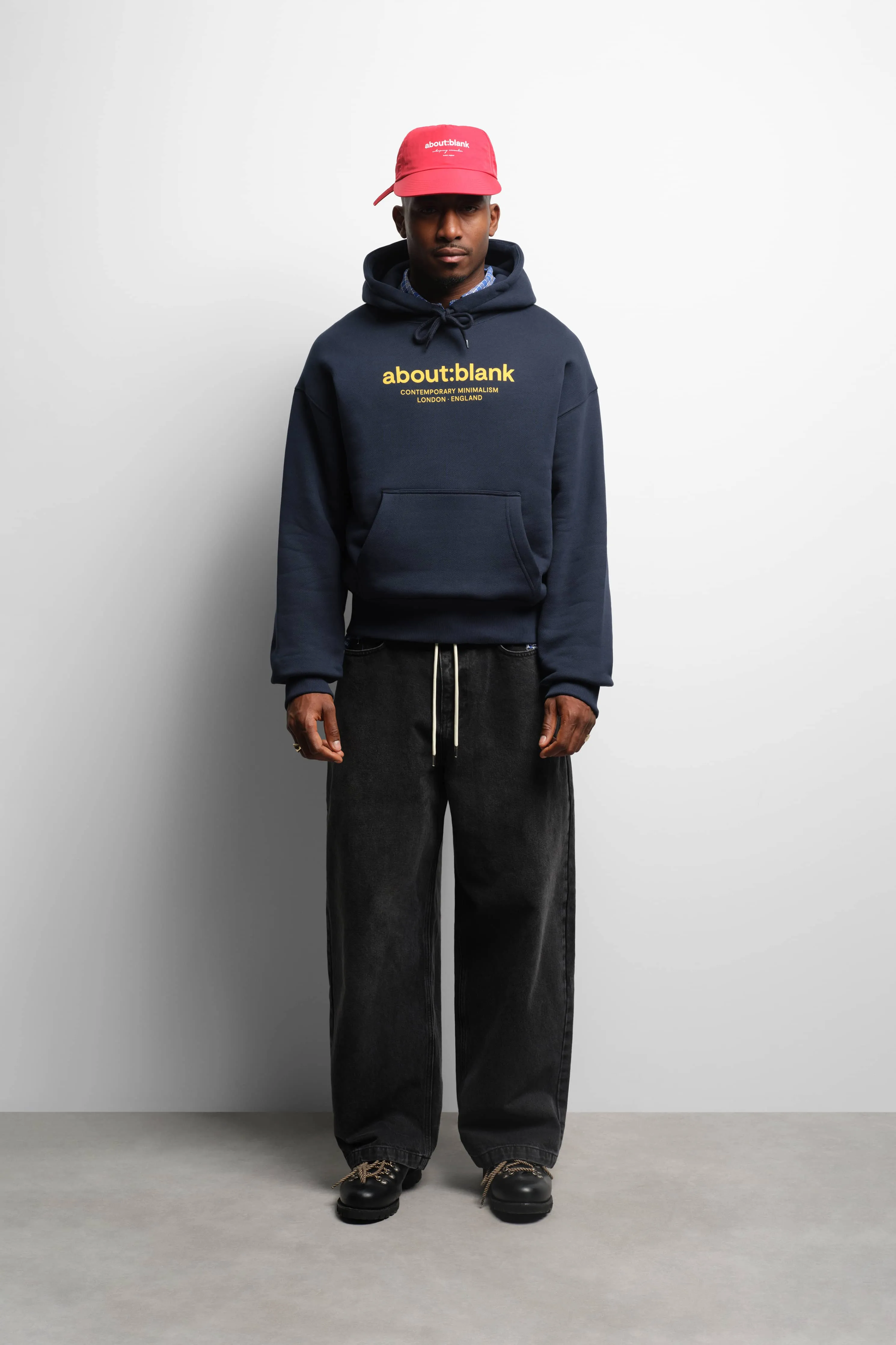 garcon hoodie classic navy/yellow sold by about:blank product image thumbnail 2