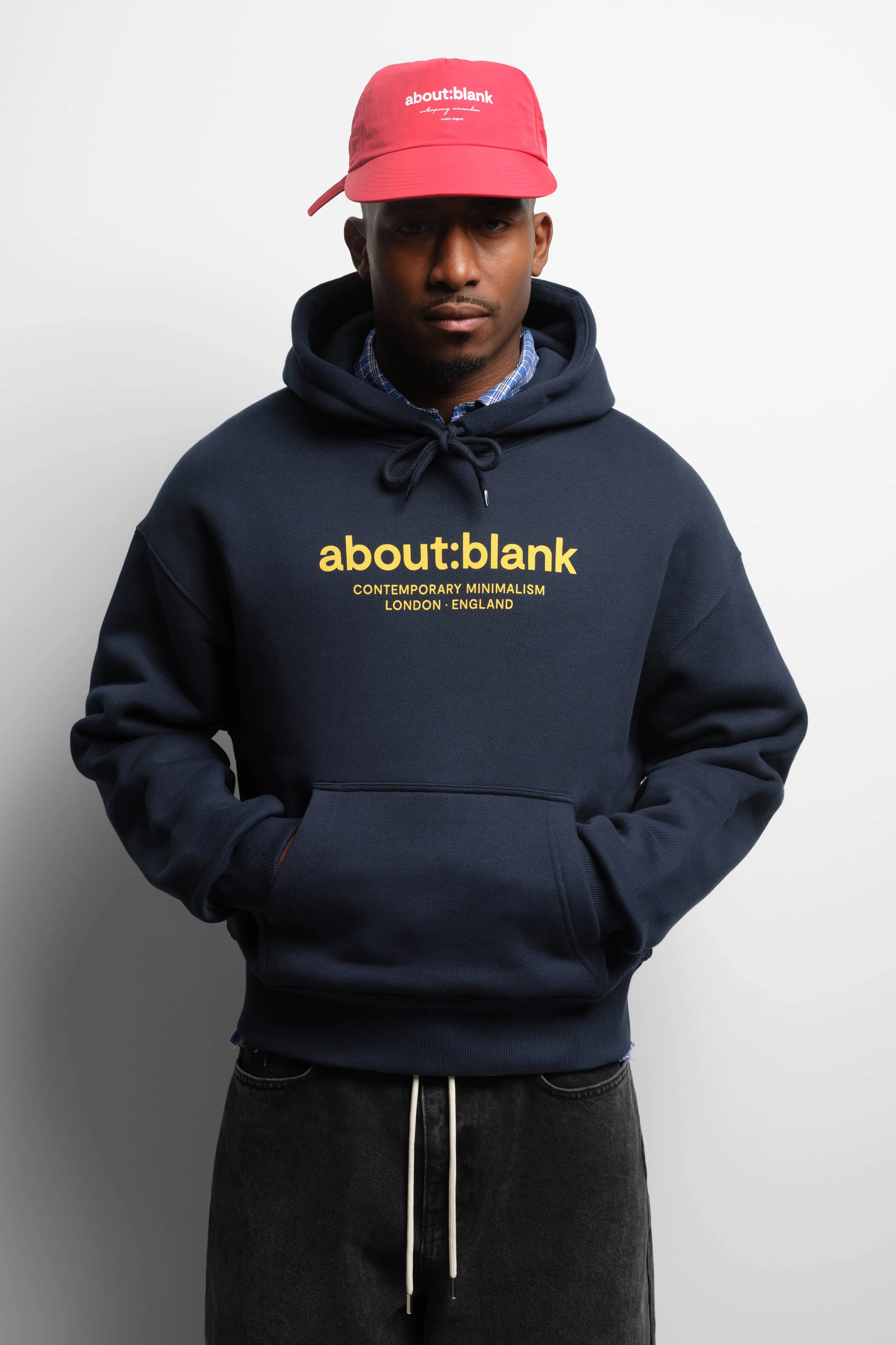 garcon hoodie classic navy/yellow sold by about:blank product image thumbnail 3