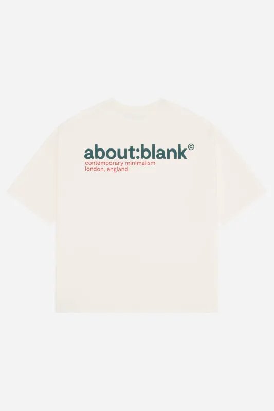 collection t-shirt oat/green/red sold by about:blank