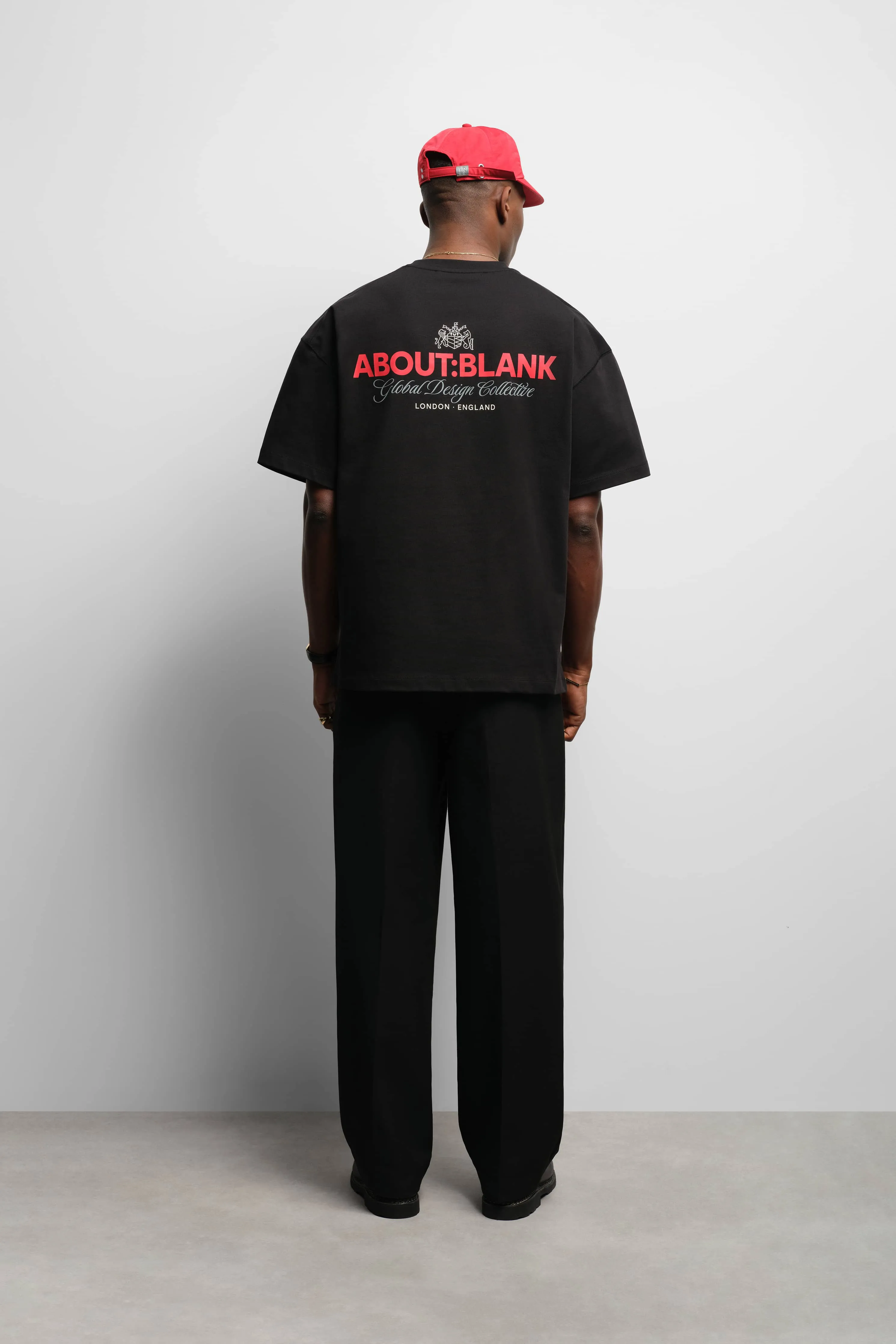 blazon t-shirt black/red/grey sold by about:blank product image thumbnail 3