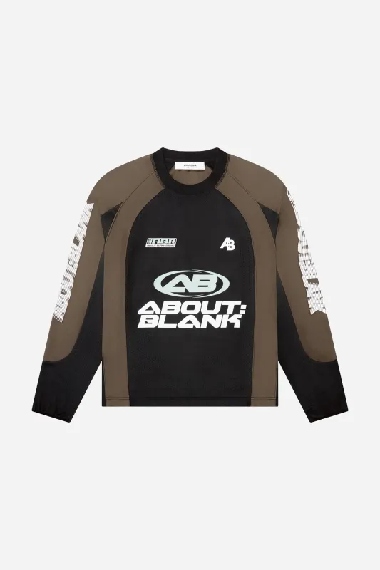 motocross jersey black/olive/sage sold by about:blank