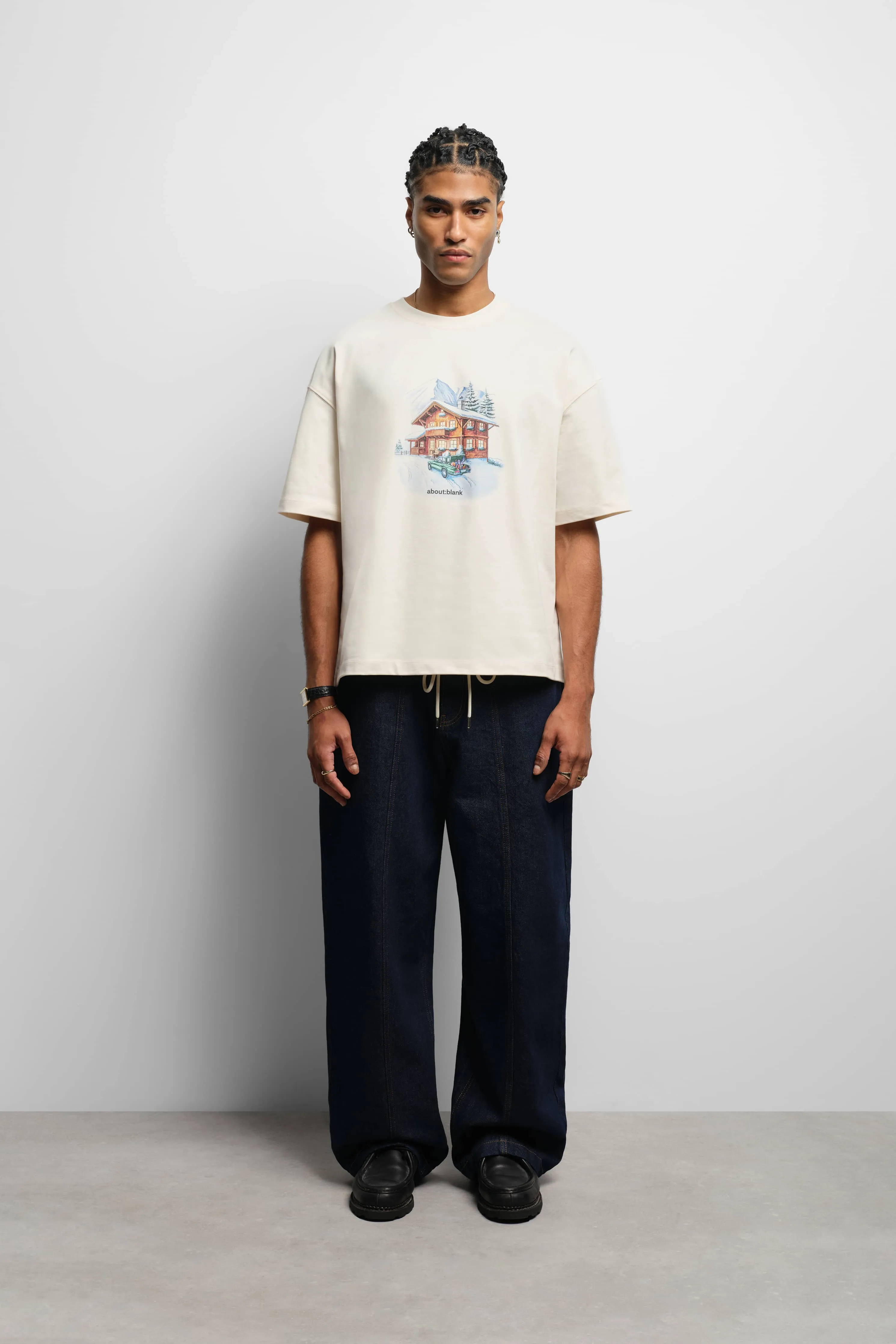 chalet t-shirt oat sold by about:blank product image thumbnail 2