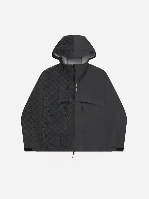 water reactive jacket dusty black sold by about:blank