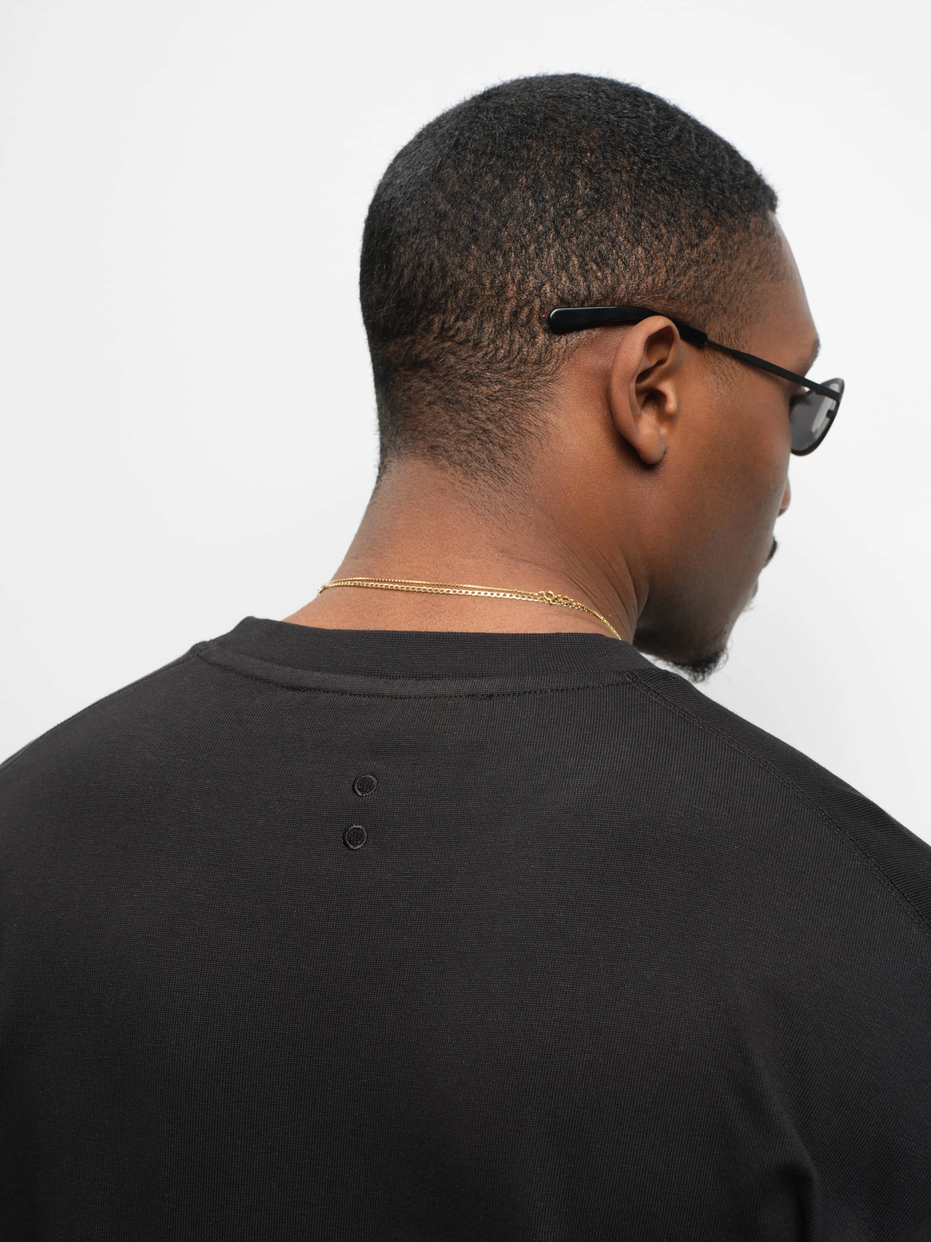 classic t-shirt black/ecru sold by about:blank product image thumbnail 2