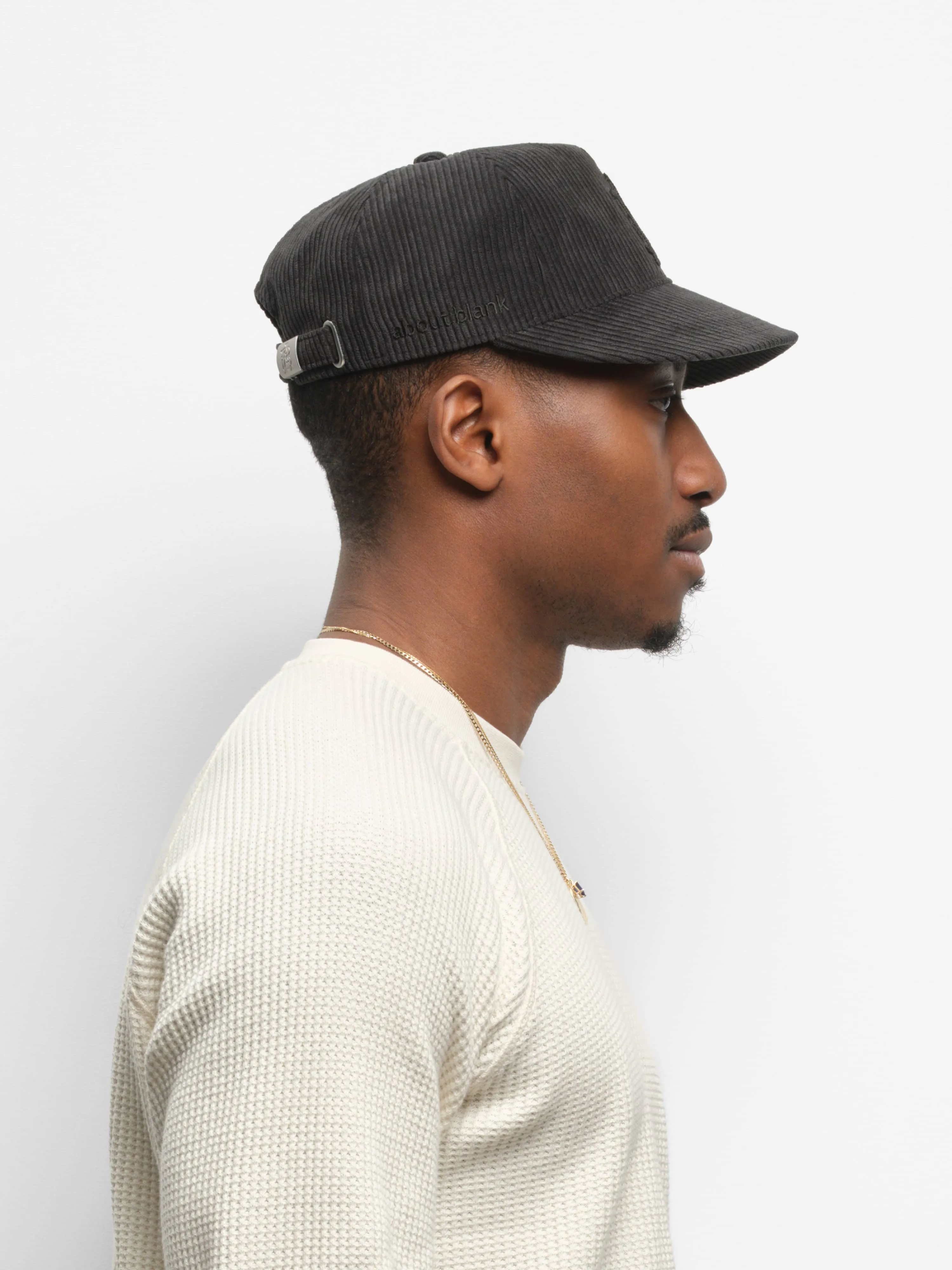 monogram cord cap black sold by about:blank product image thumbnail 2