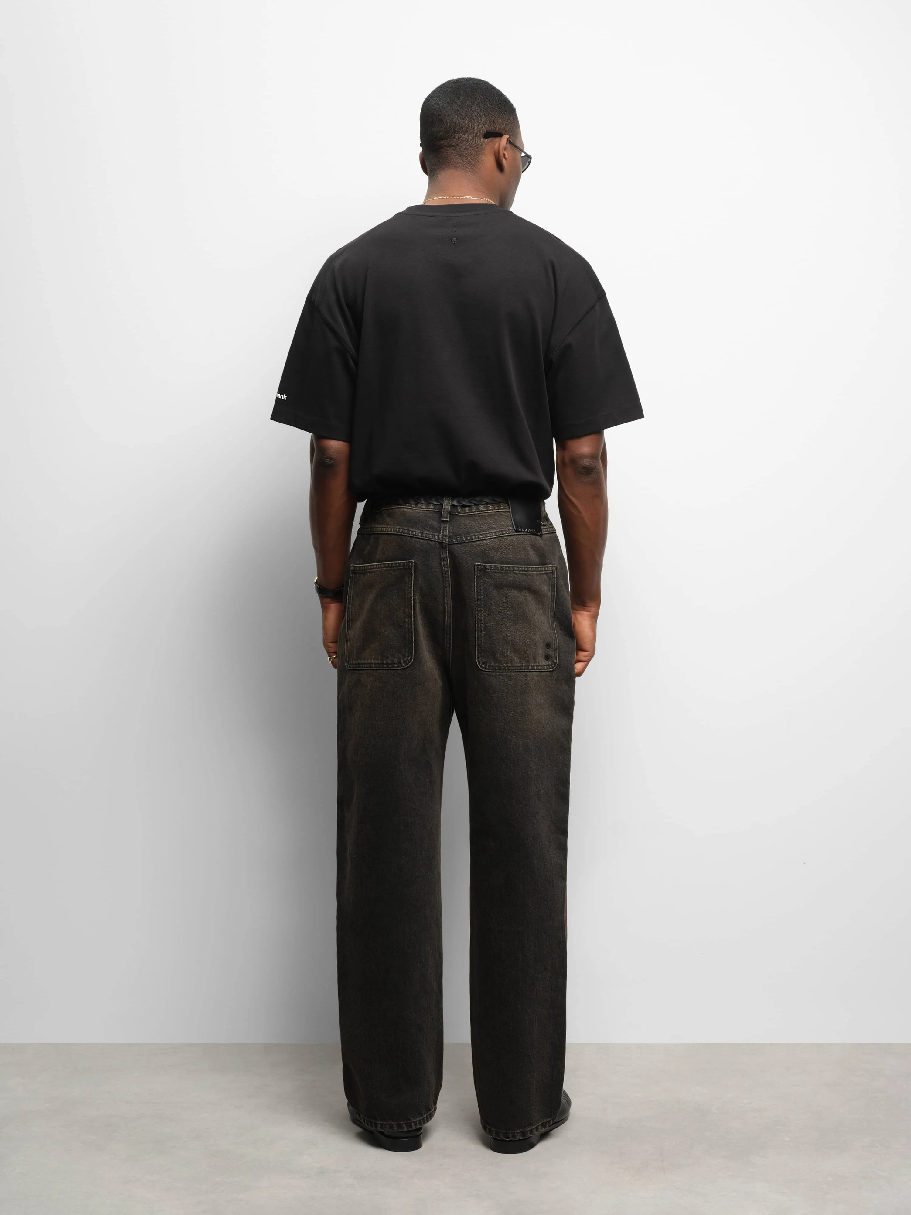 relaxed denim jean antique black sold by about:blank product image thumbnail 2