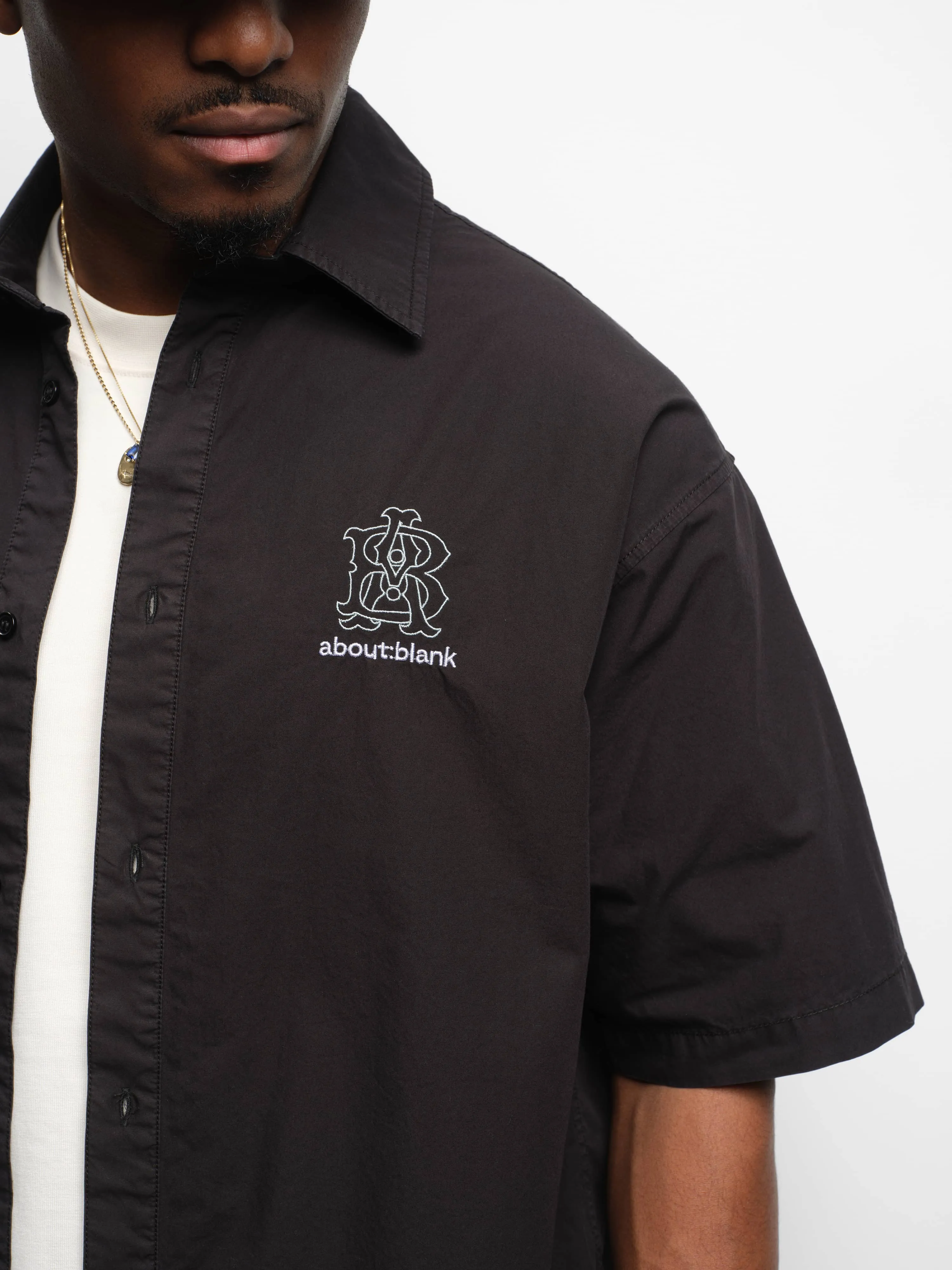 work shirt black sold by about:blank product image thumbnail 4