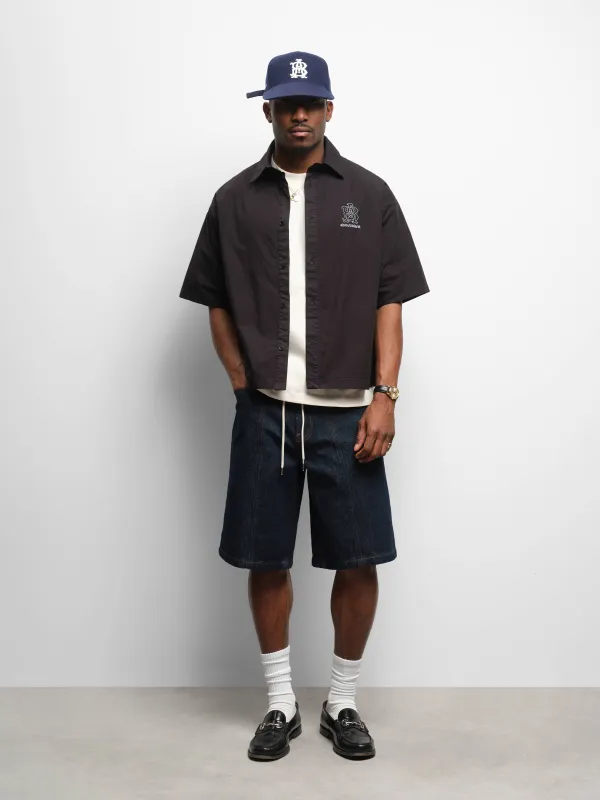 work shirt black made by about:blank