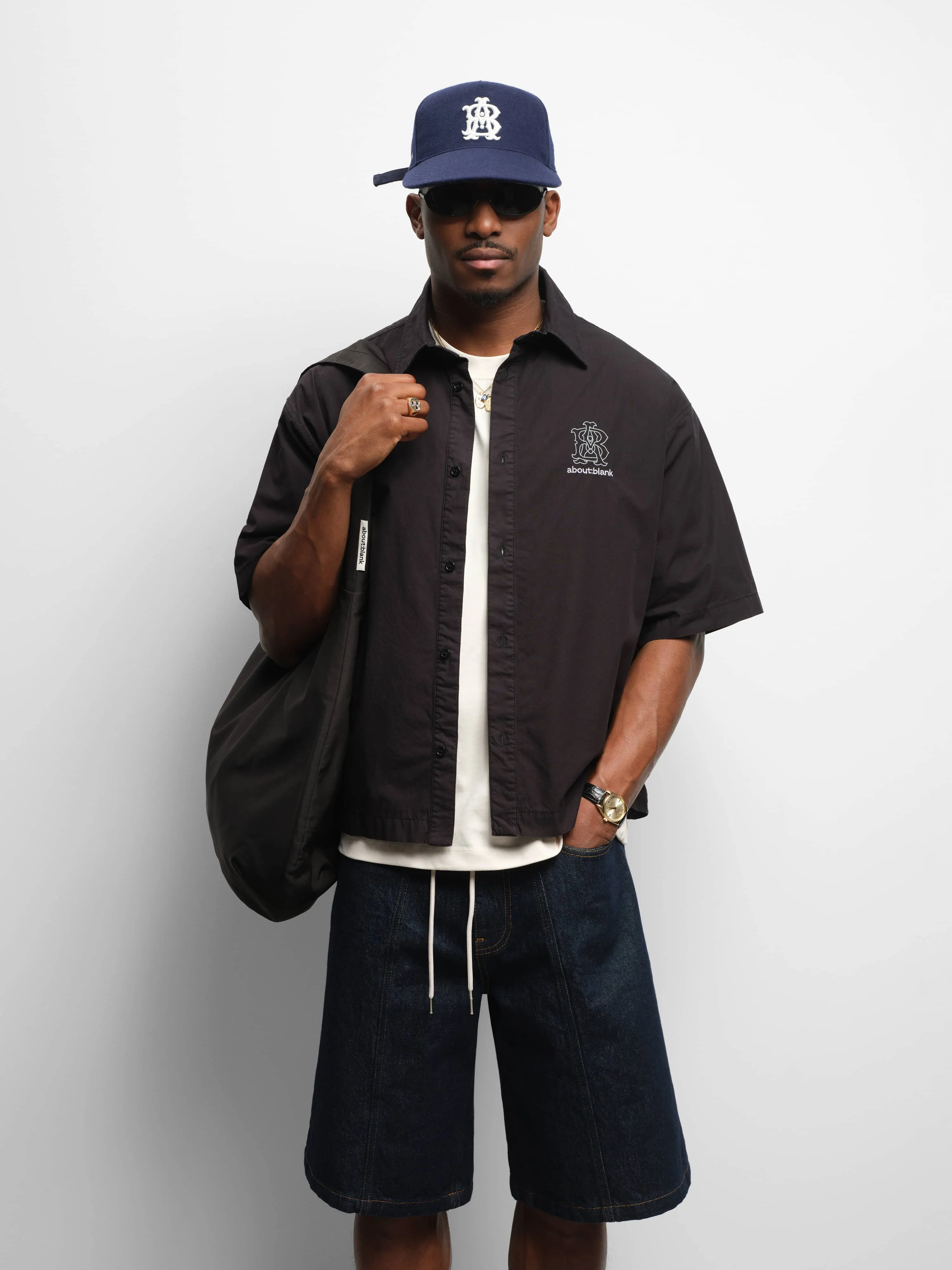 work shirt black sold by about:blank product image thumbnail 5