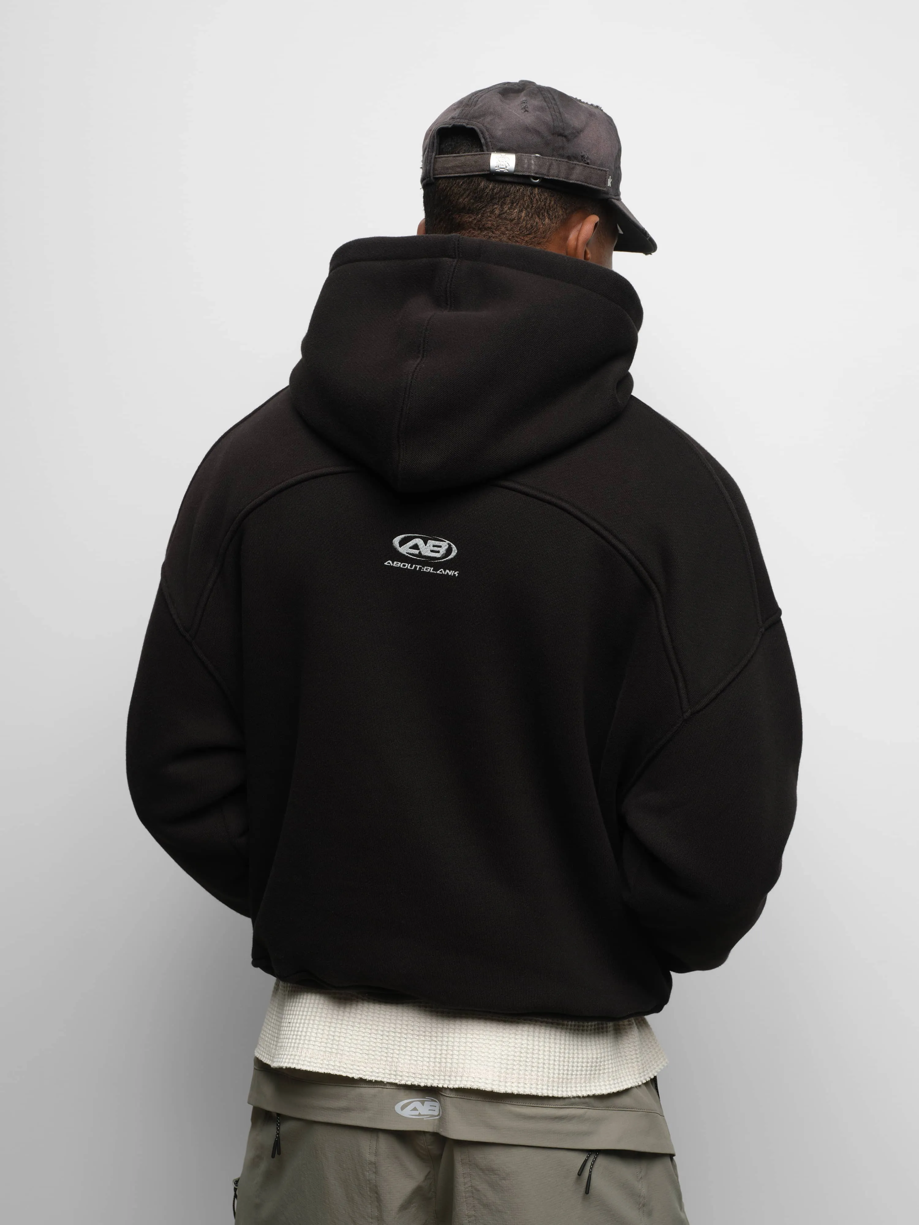 arc hoodie washed black sold by about:blank product image thumbnail 5
