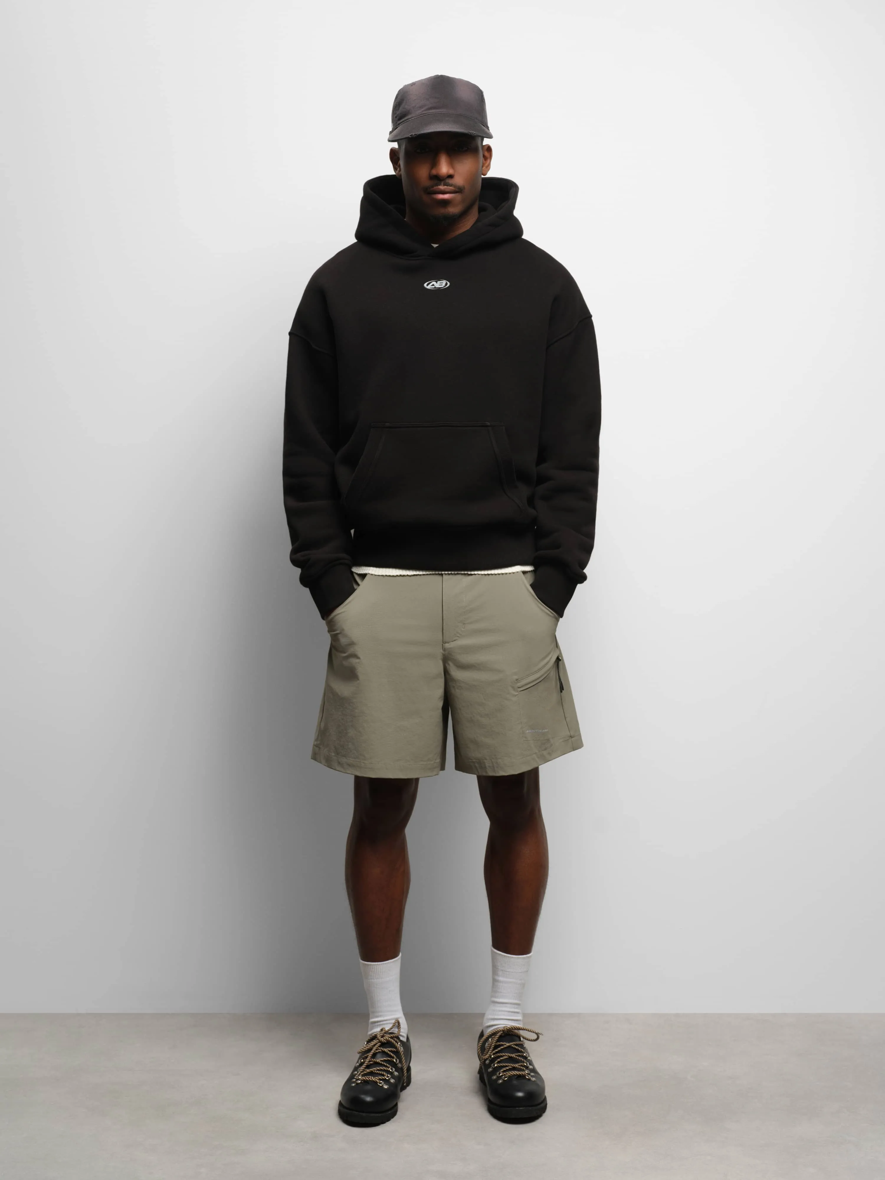 arc hoodie washed black sold by about:blank product image thumbnail 3