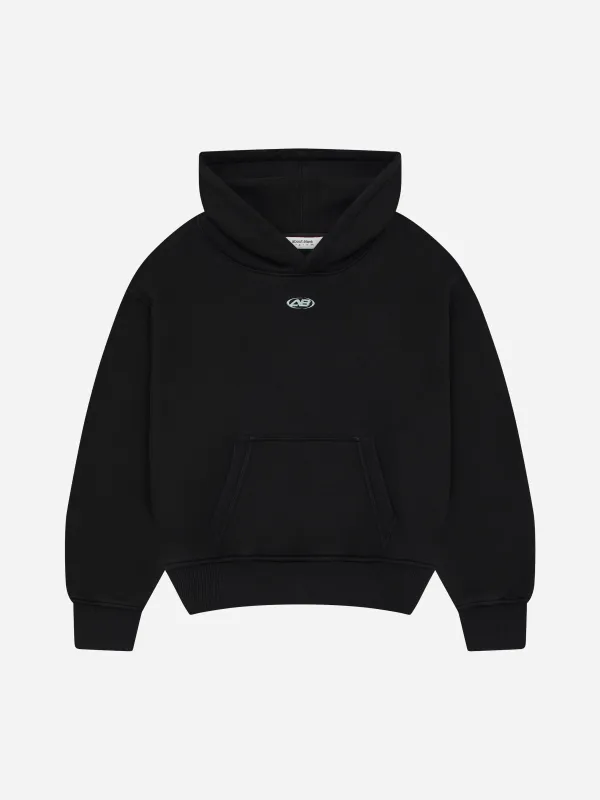 arc hoodie washed black made by about:blank