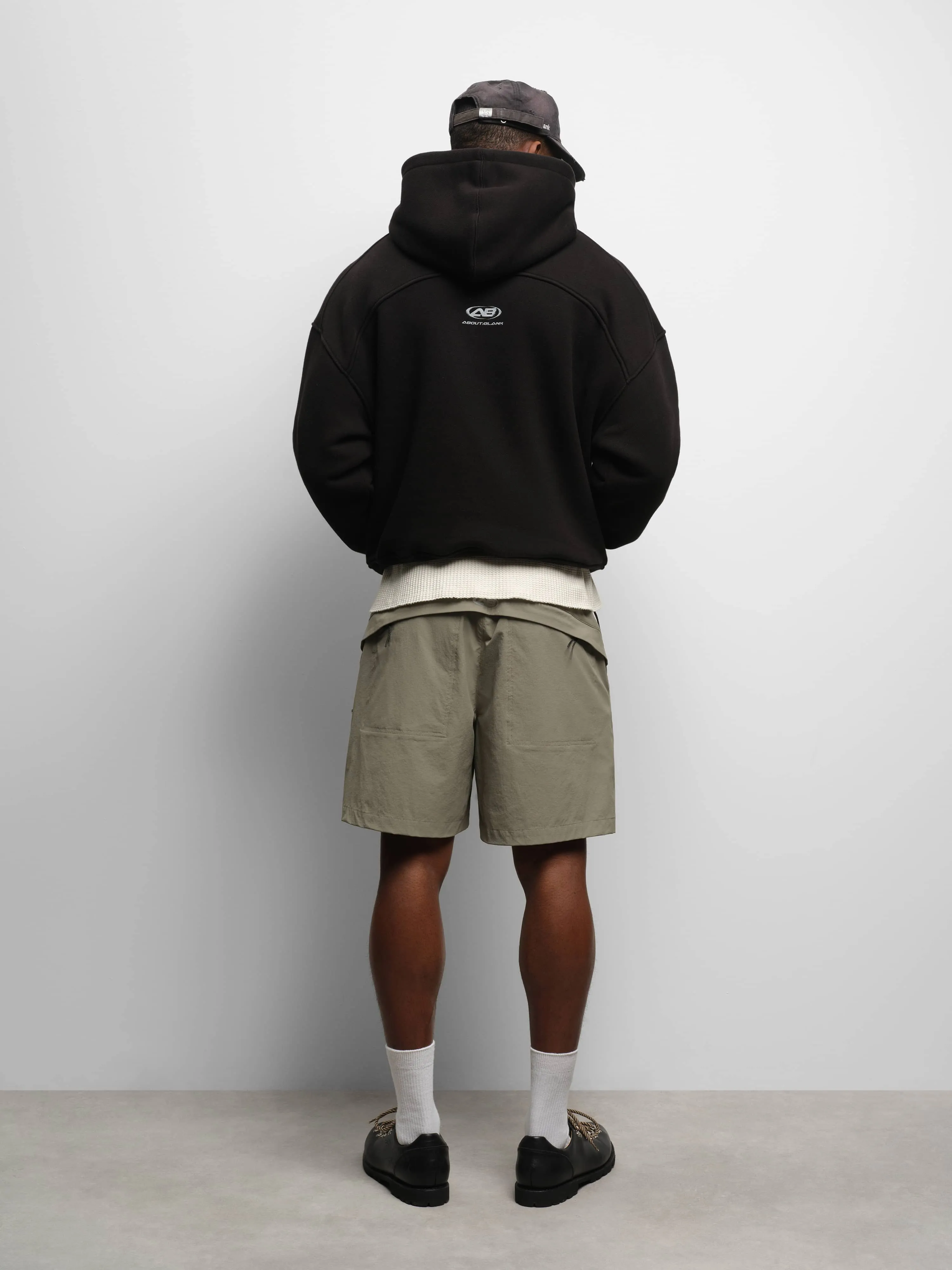 arc hoodie washed black sold by about:blank product image thumbnail 2