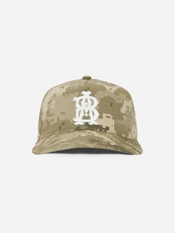 monogram cap camo made by about:blank