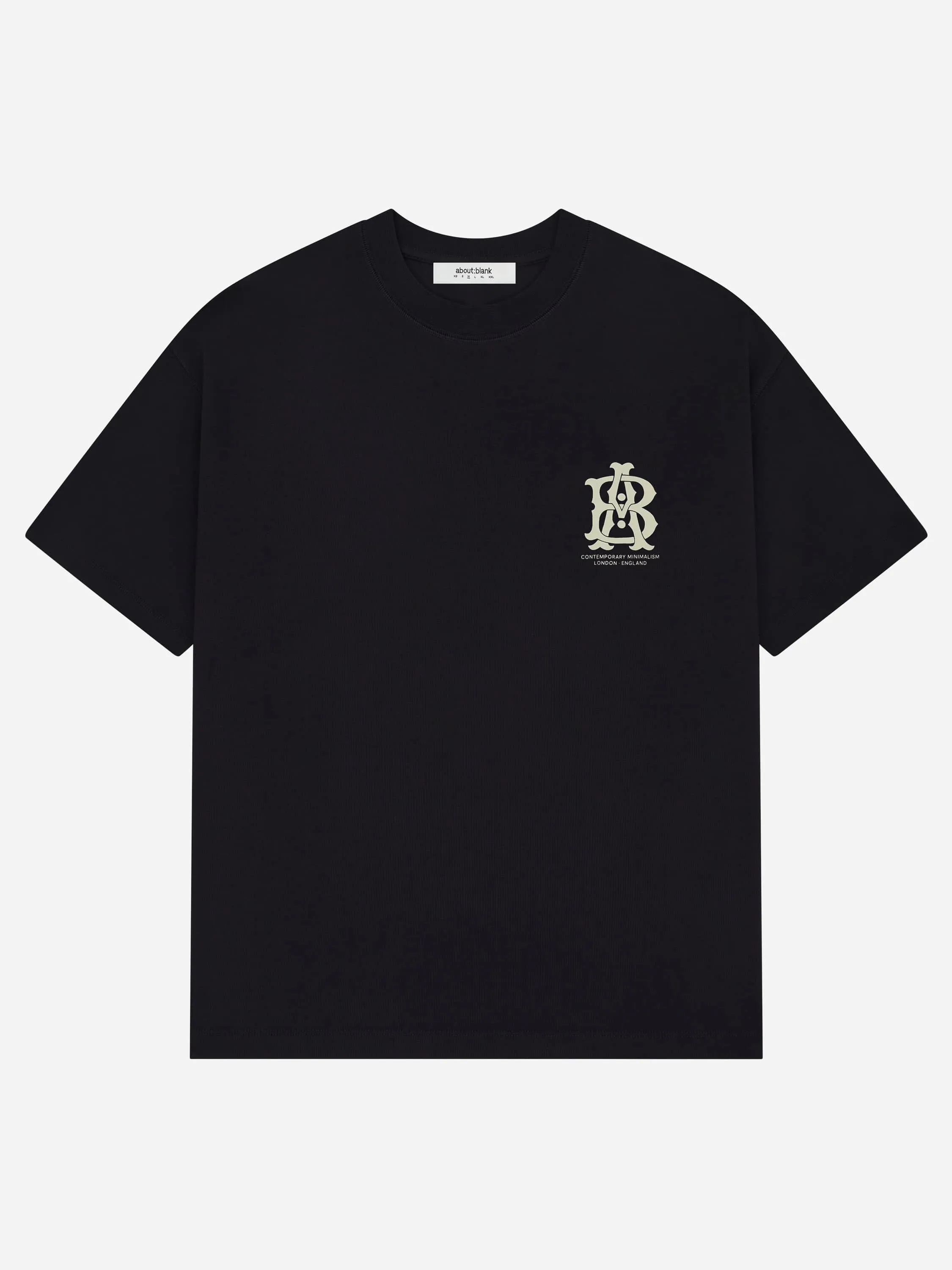disc t-shirt black sold by about:blank product image thumbnail 3