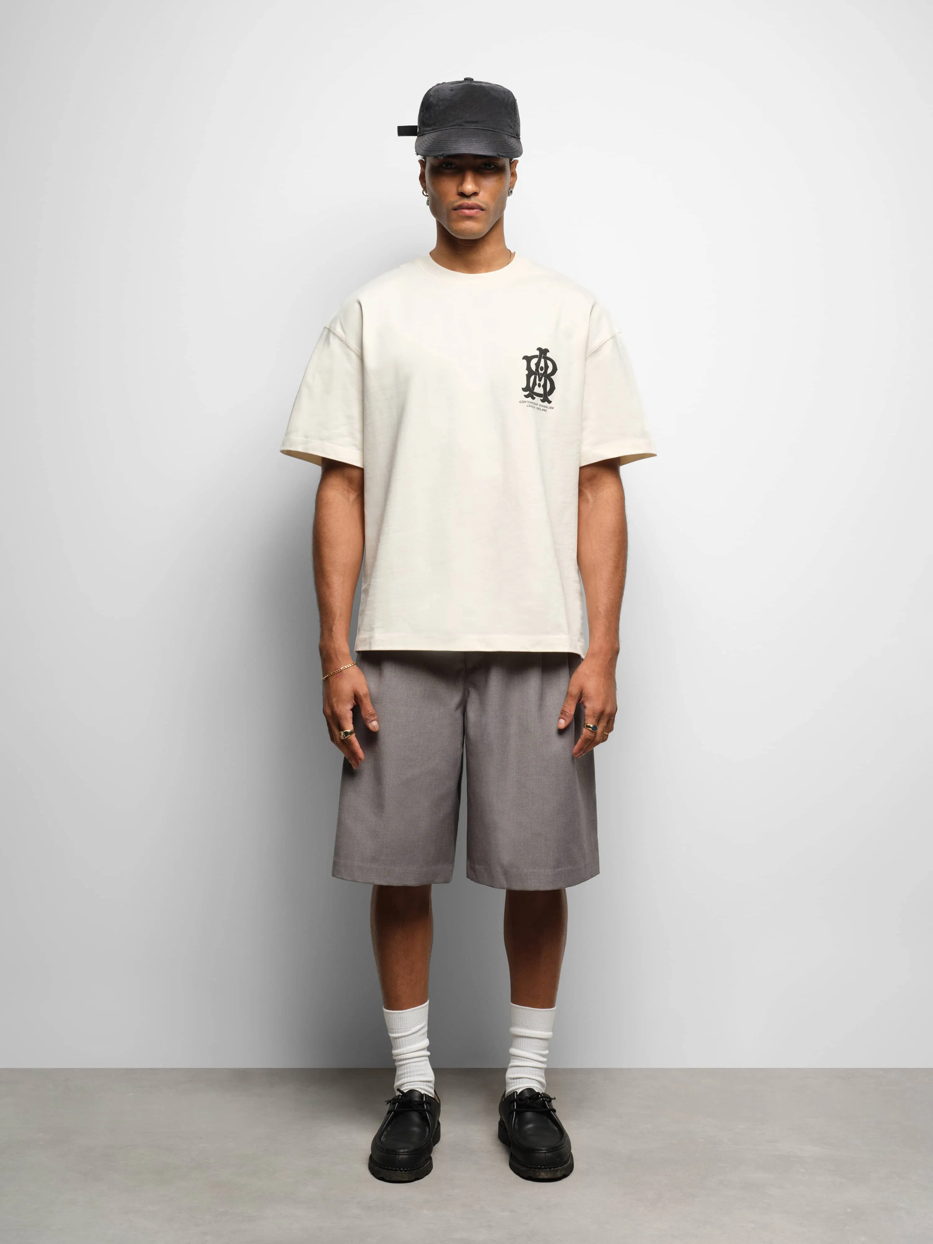 disc t-shirt oat sold by about:blank product image thumbnail 2