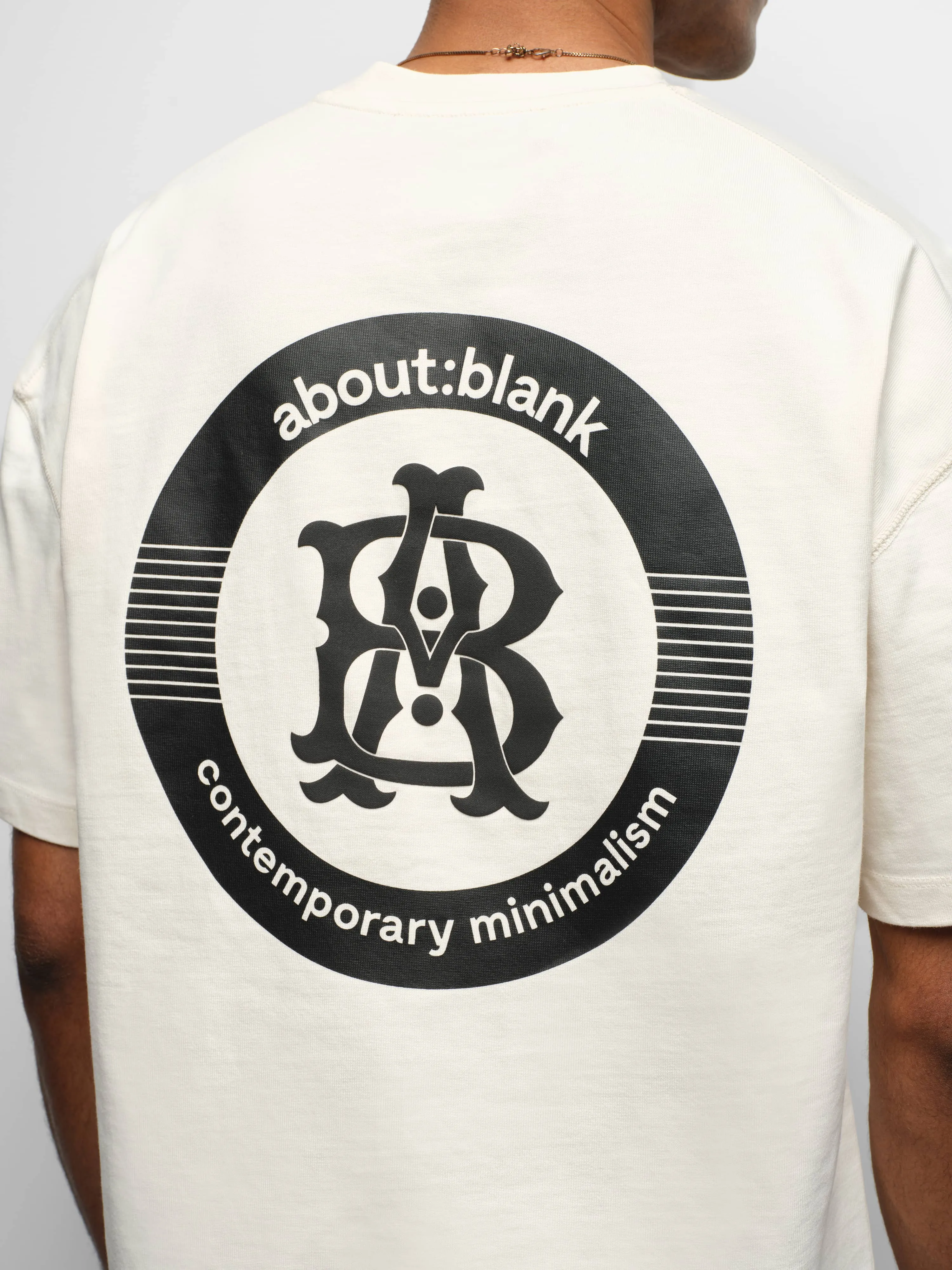 disc t-shirt oat sold by about:blank product image thumbnail 5