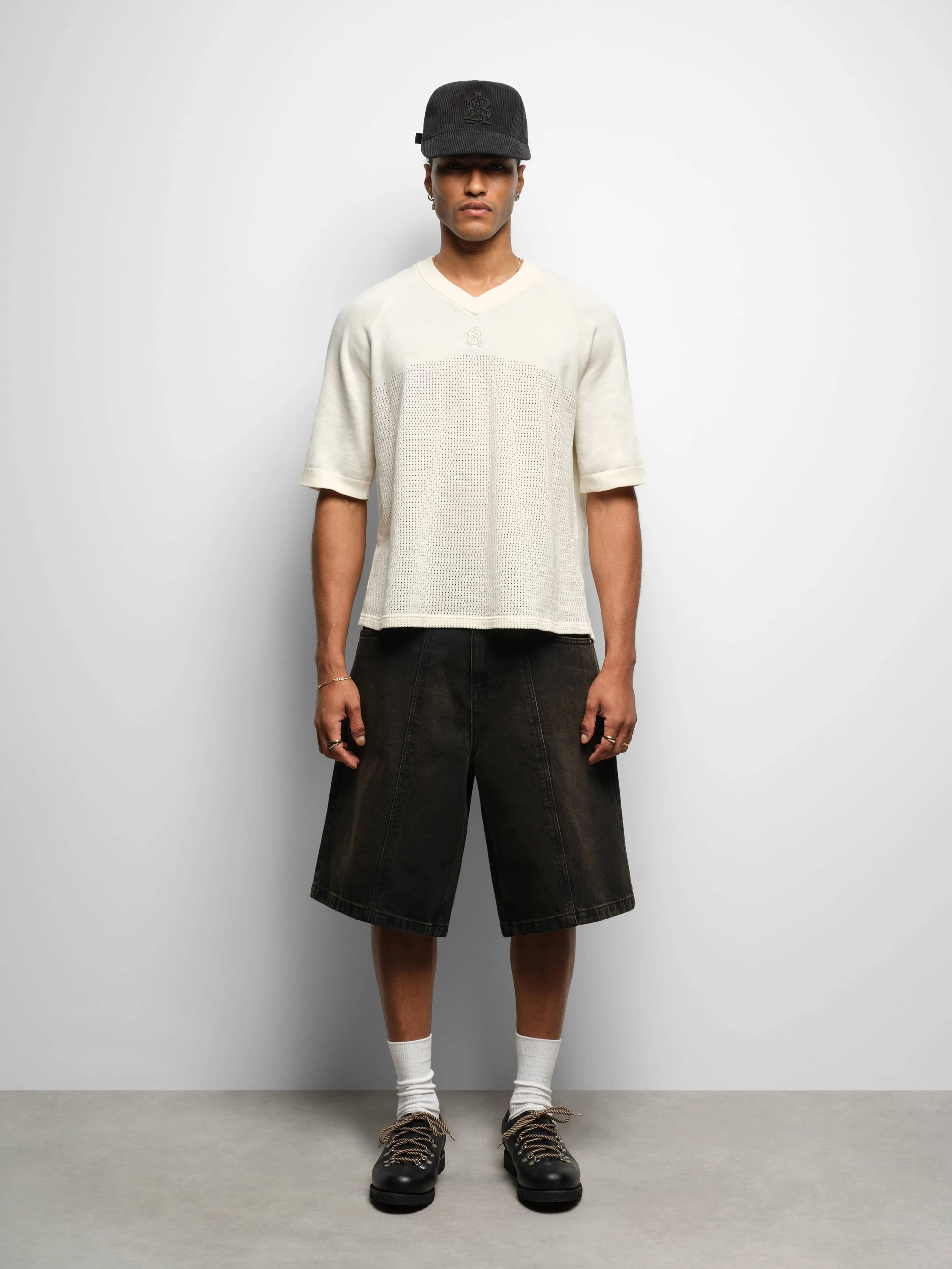 knitted baller top oat sold by about:blank product image thumbnail 2
