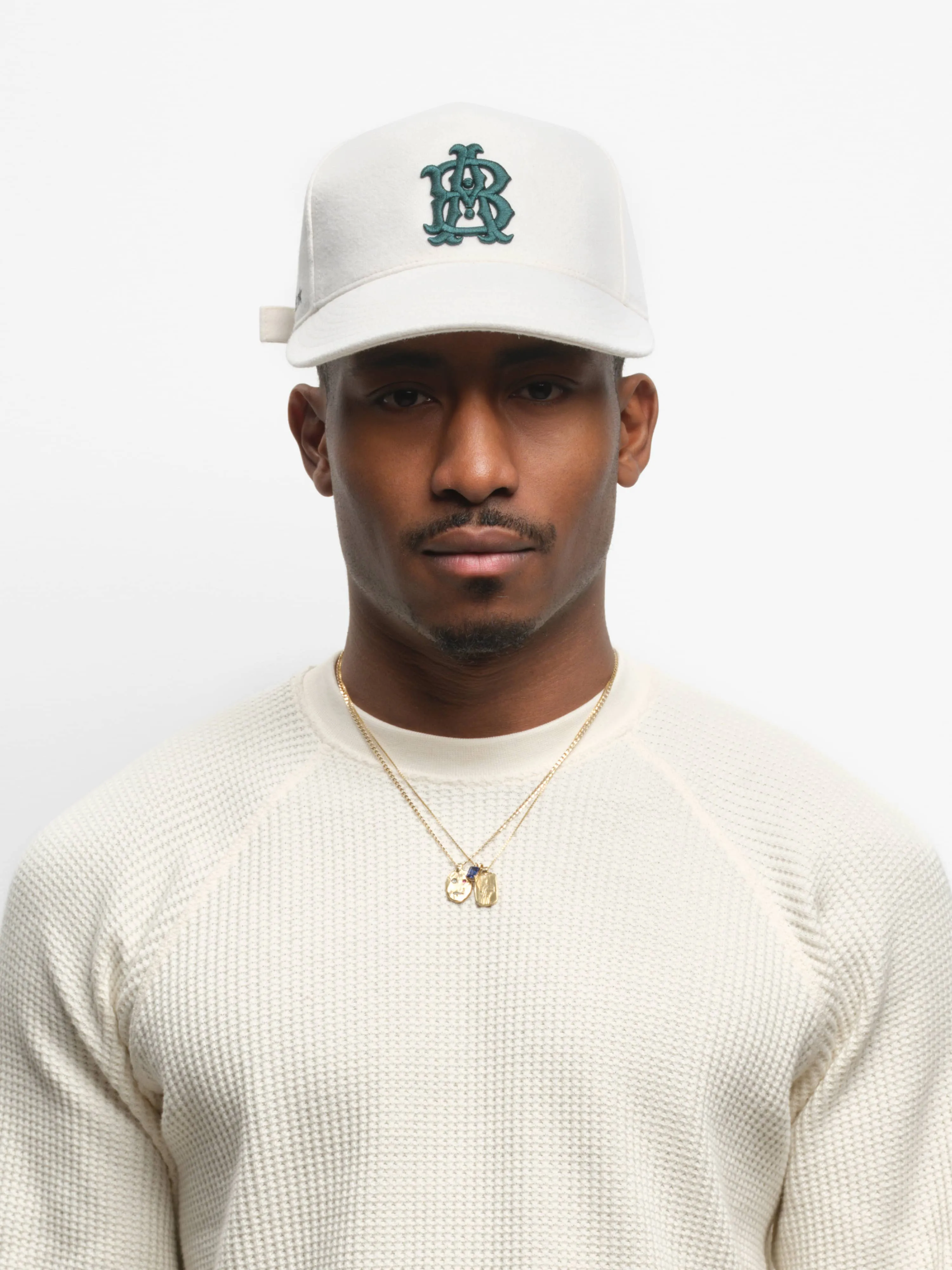 monogram cap wool sold by about:blank product image thumbnail 3