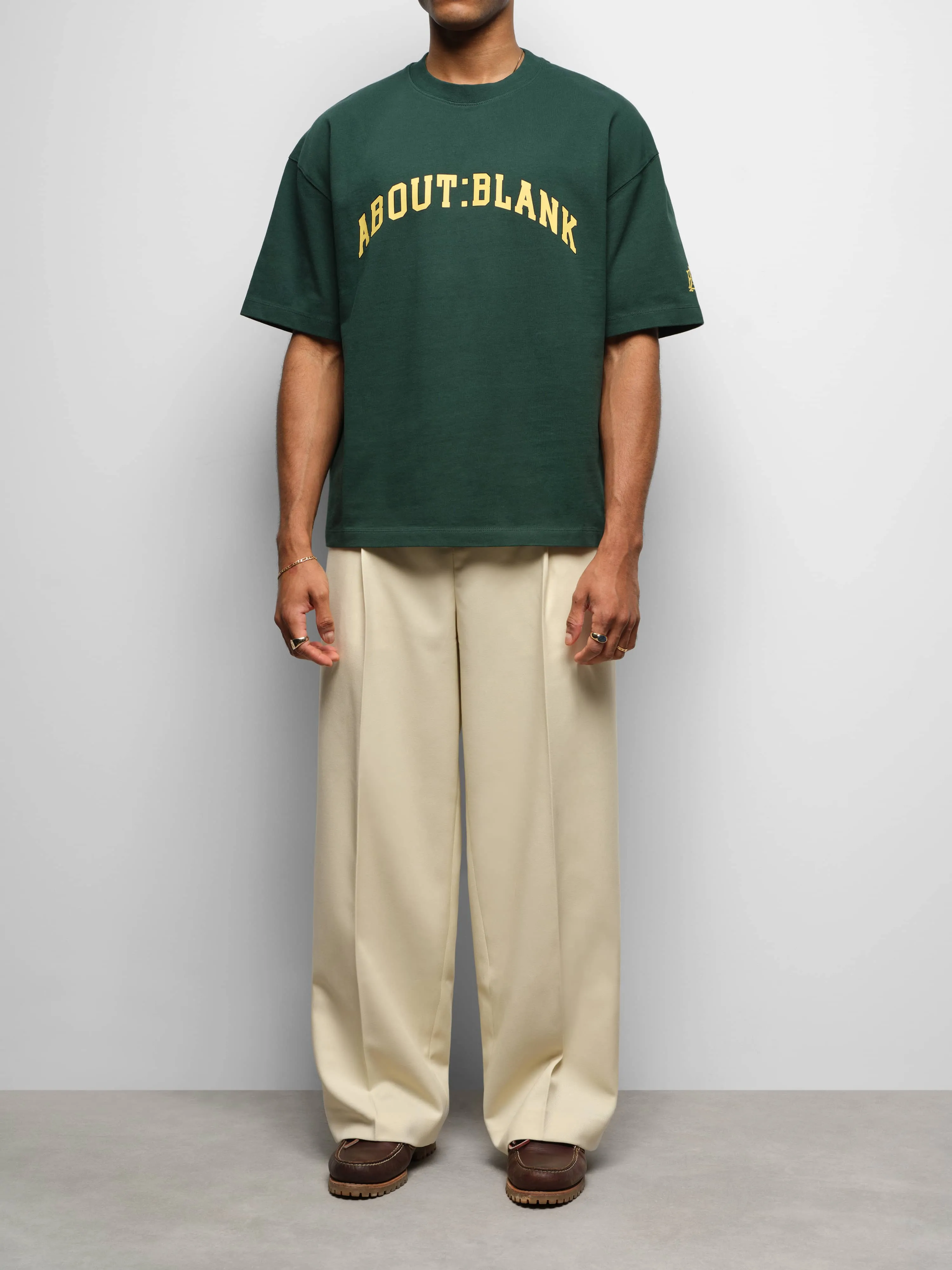 tailored wide leg trouser ecru sold by about:blank product image thumbnail 3