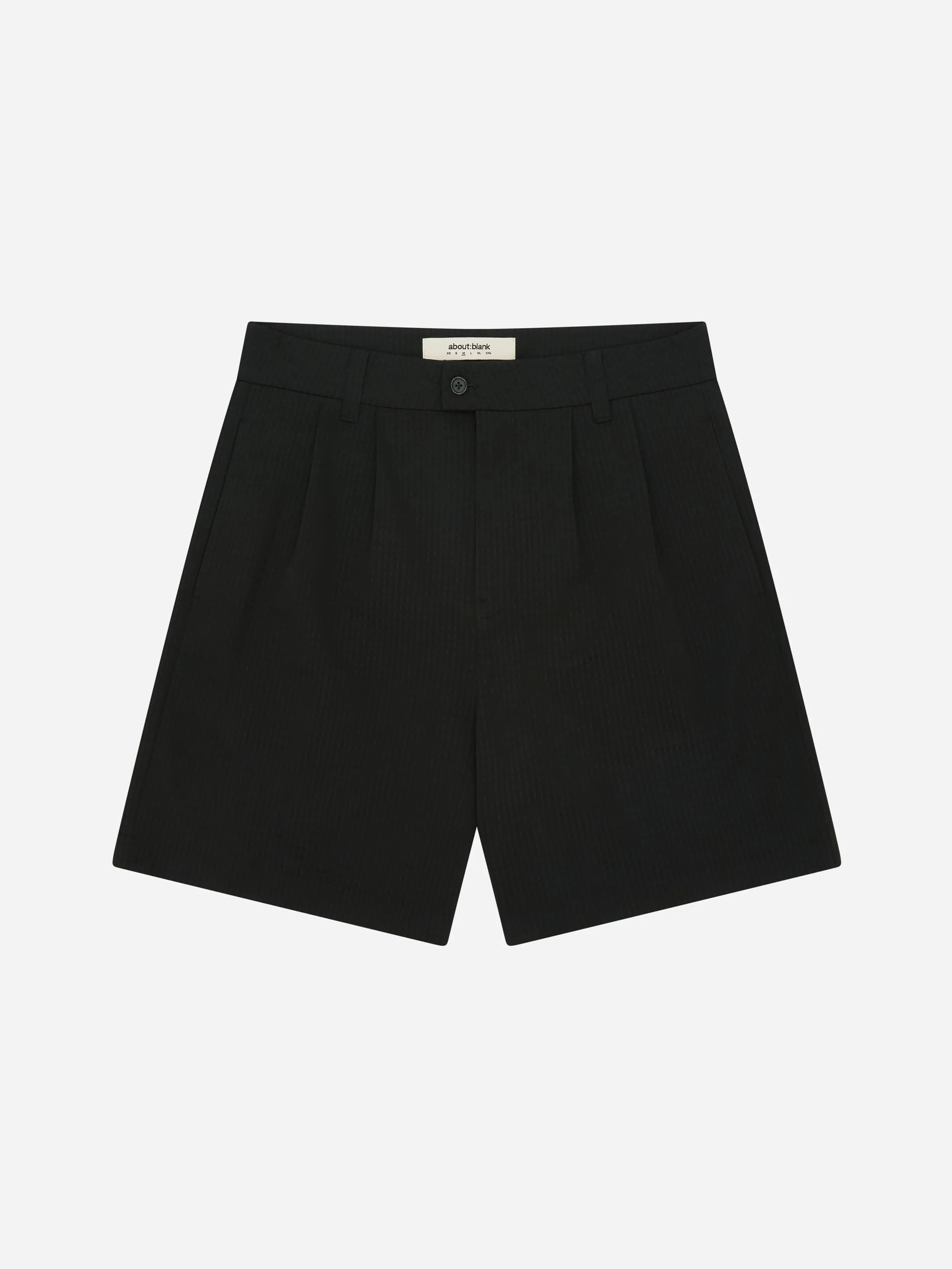 textured short black sold by about:blank