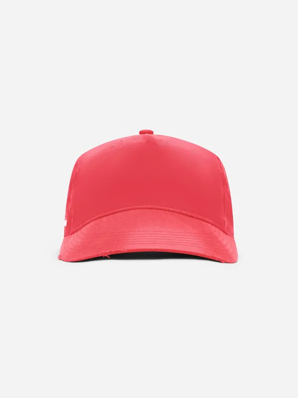 distressed cap washed red made by about:blank