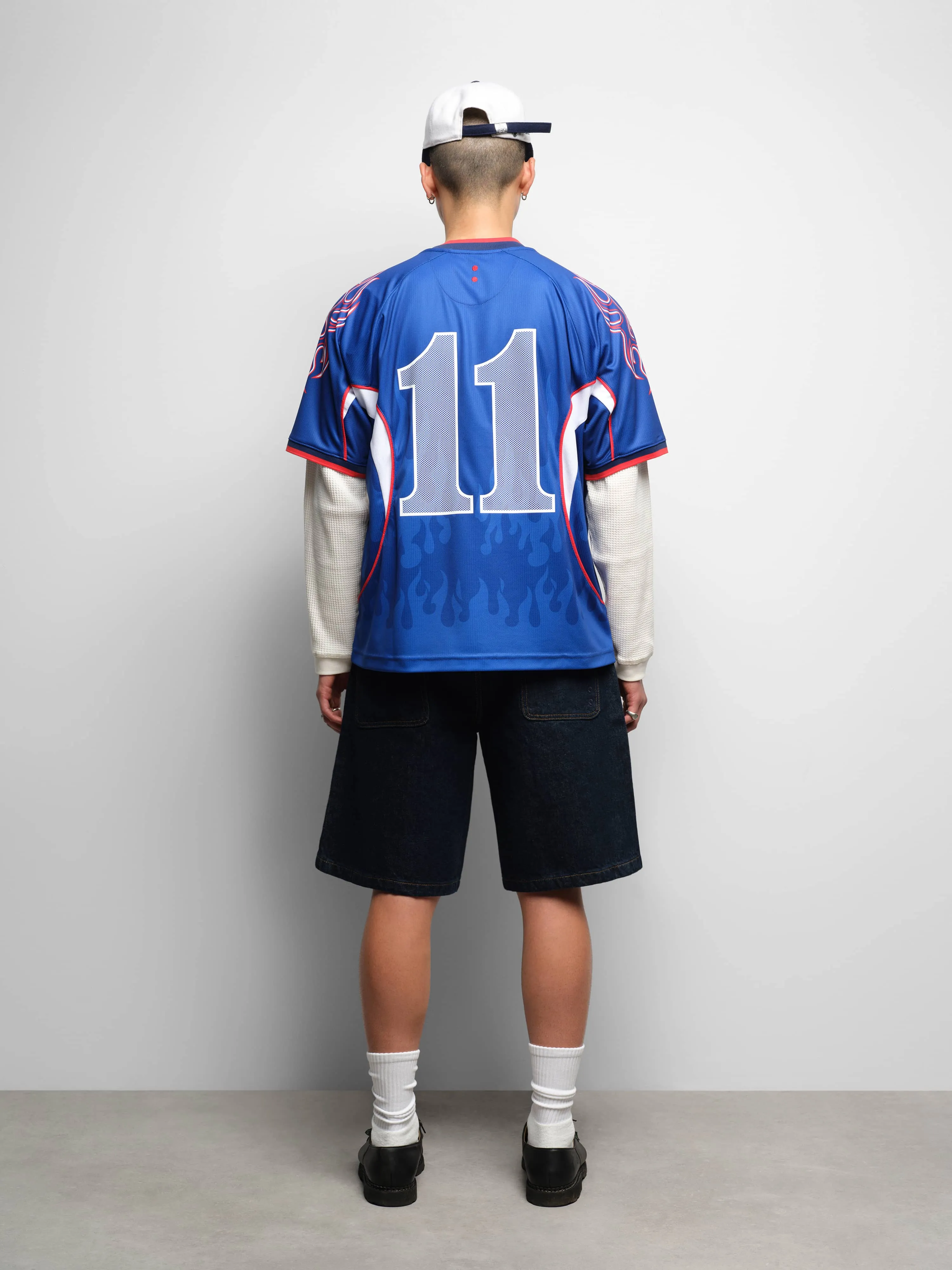 football jersey navy/white sold by about:blank product image thumbnail 3