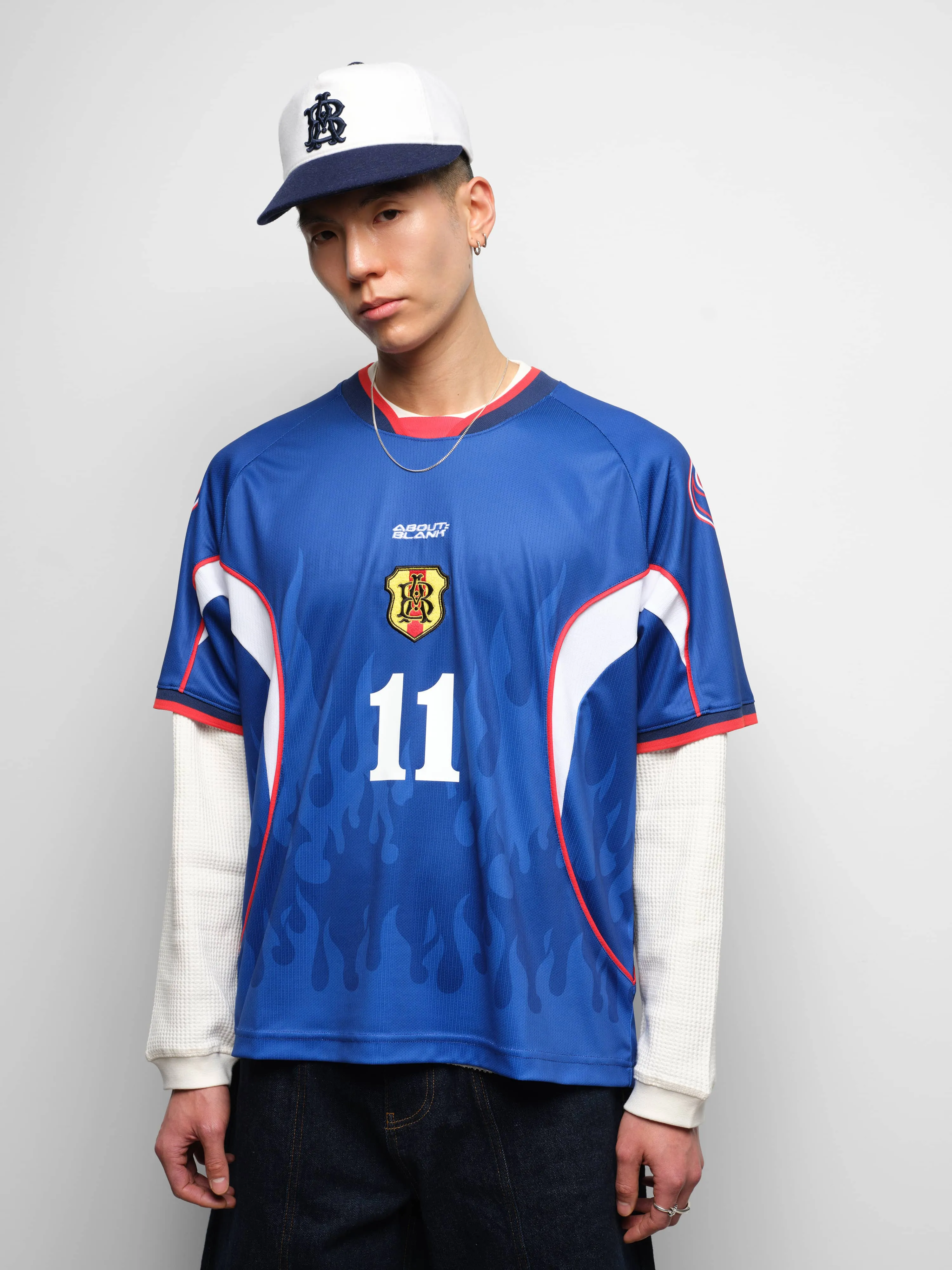 football jersey navy/white sold by about:blank product image thumbnail 4