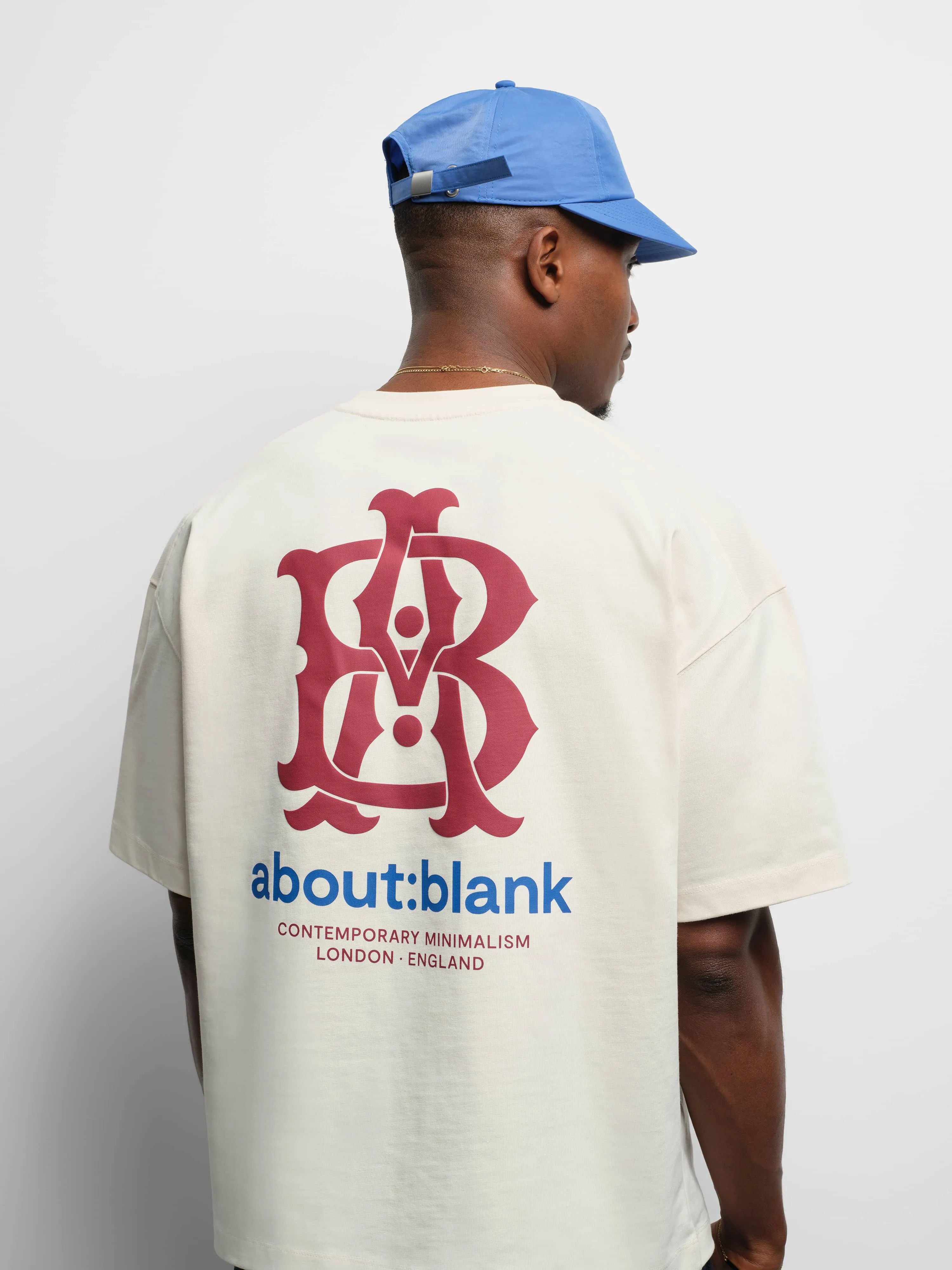 insignia t-shirt oat/red/blue sold by about:blank product image thumbnail 4