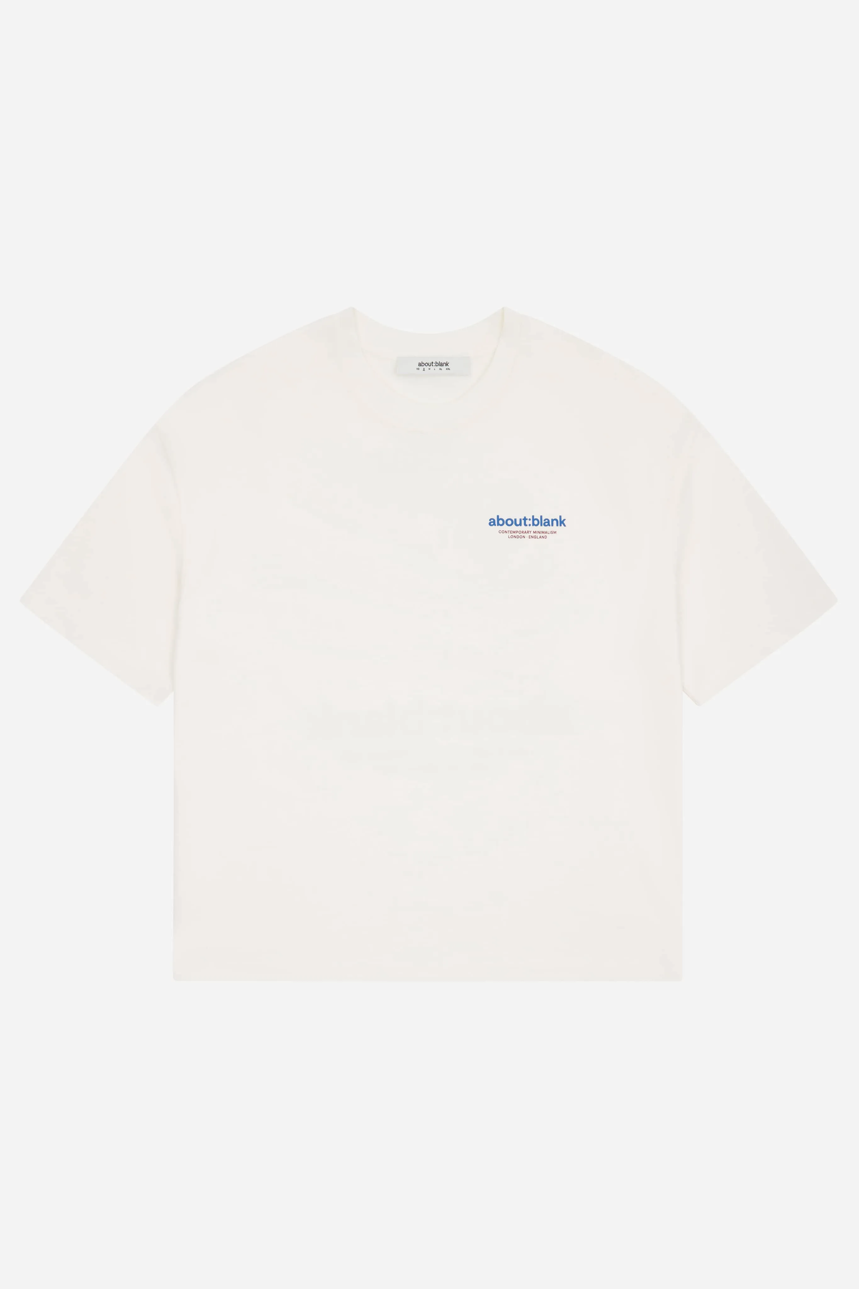 insignia t-shirt oat/red/blue sold by about:blank